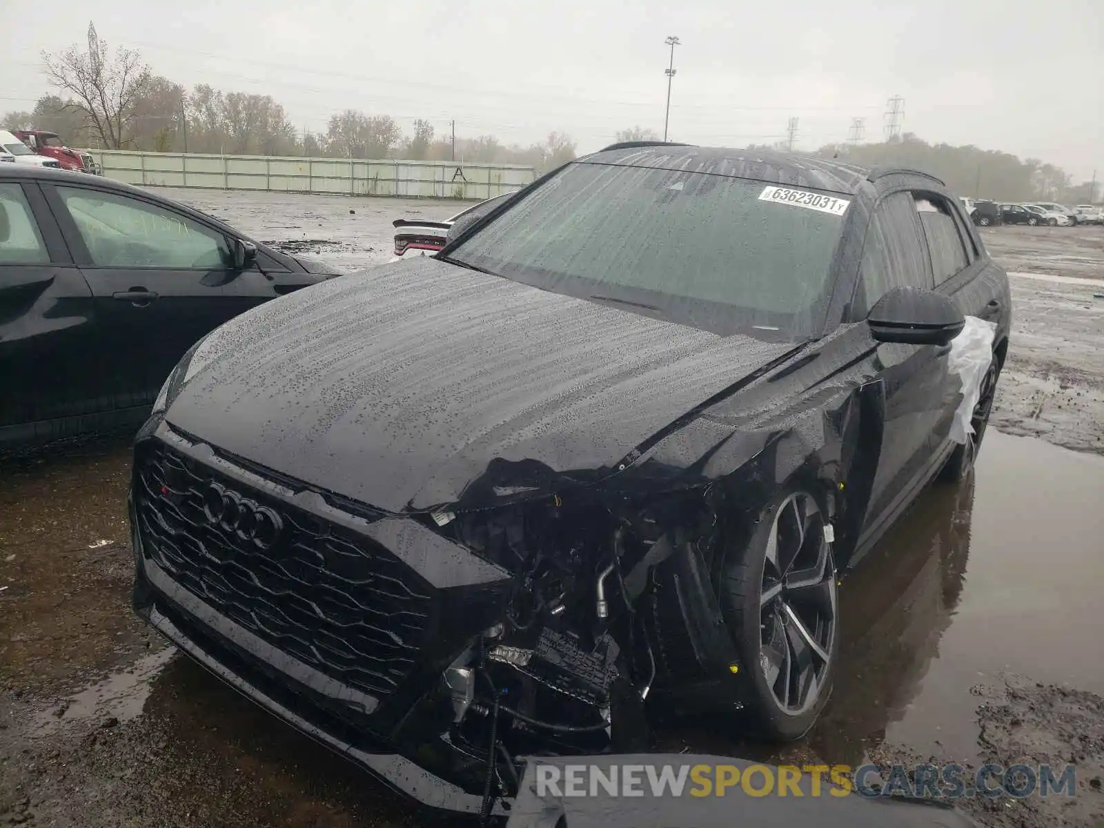 2 Photograph of a damaged car WU1ARBF16ND000383 AUDI RS 2022