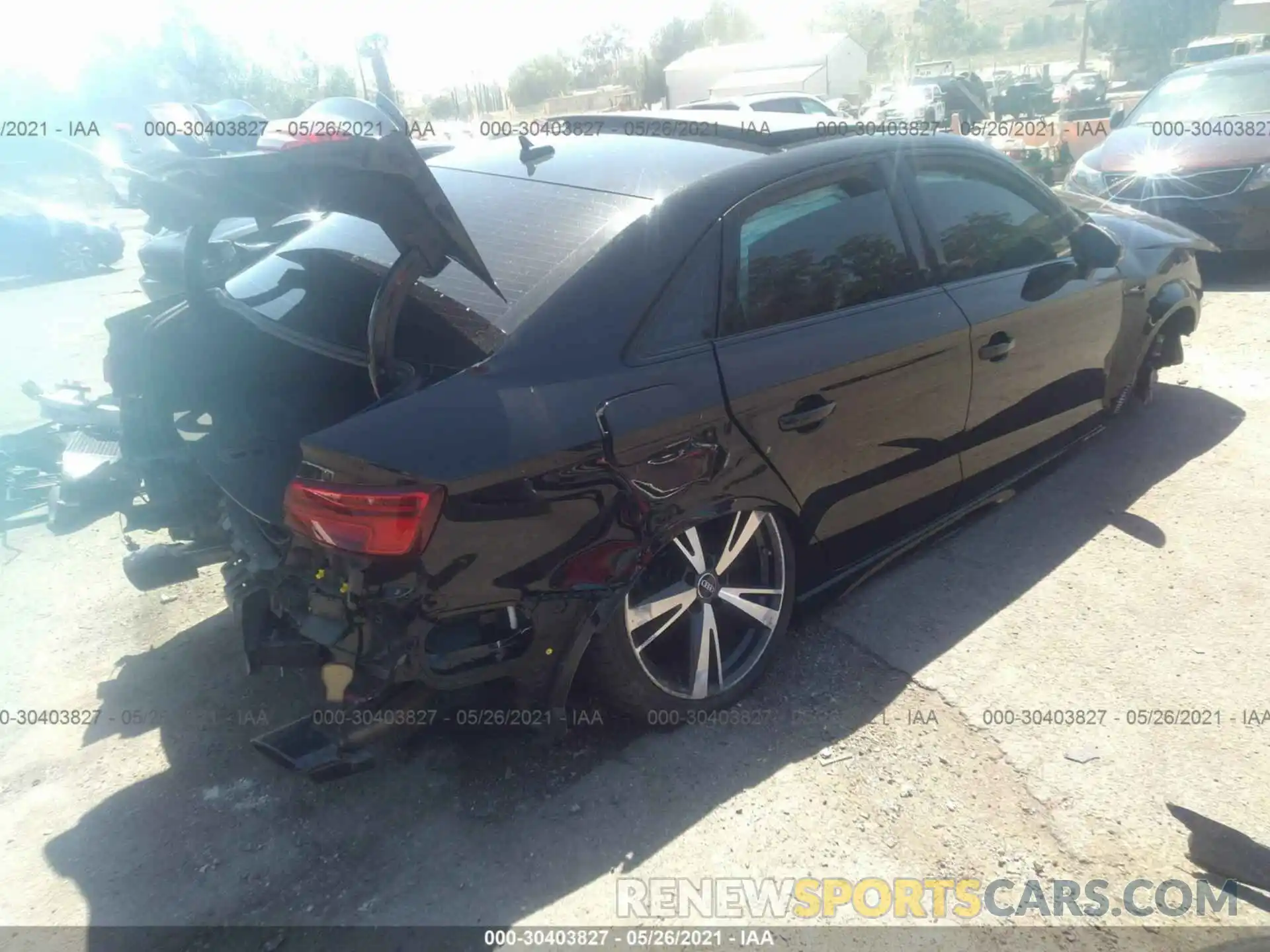 4 Фотография поврежденного автомобиля WUABWGFF0KA900246 AUDI RS 3 2019