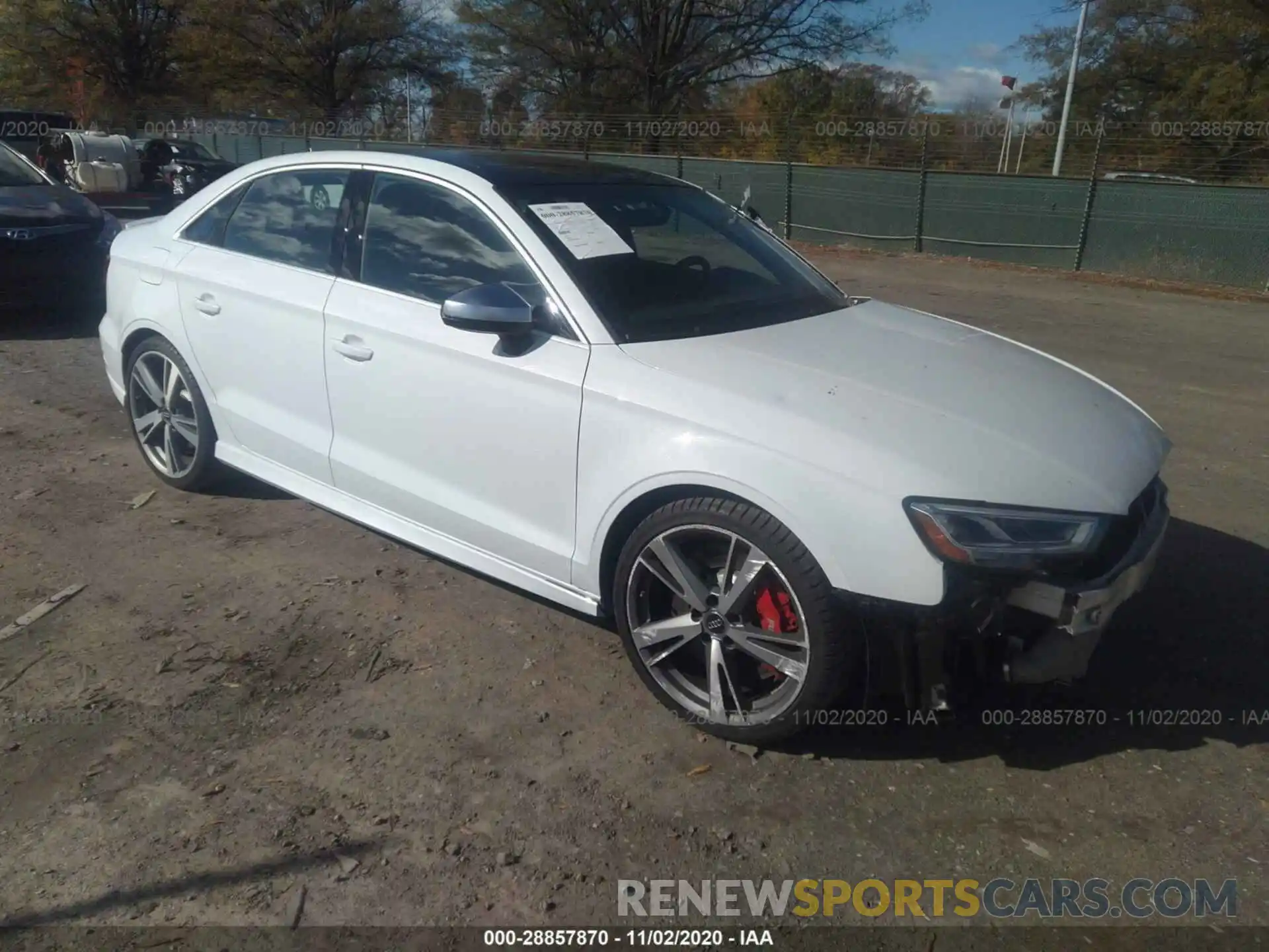 1 Photograph of a damaged car WUABWGFF2KA905304 AUDI RS 3 2019