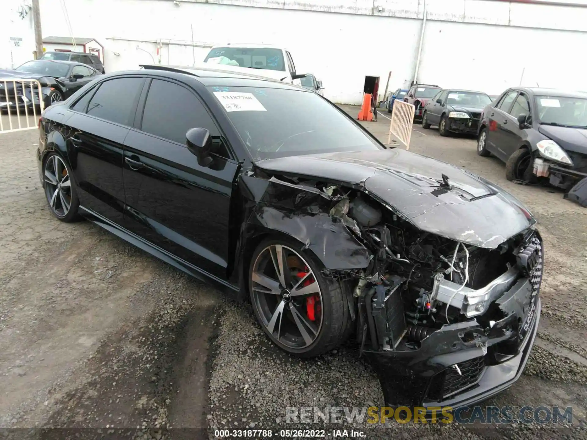 1 Photograph of a damaged car WUABWGFF5KA906530 AUDI RS 3 2019