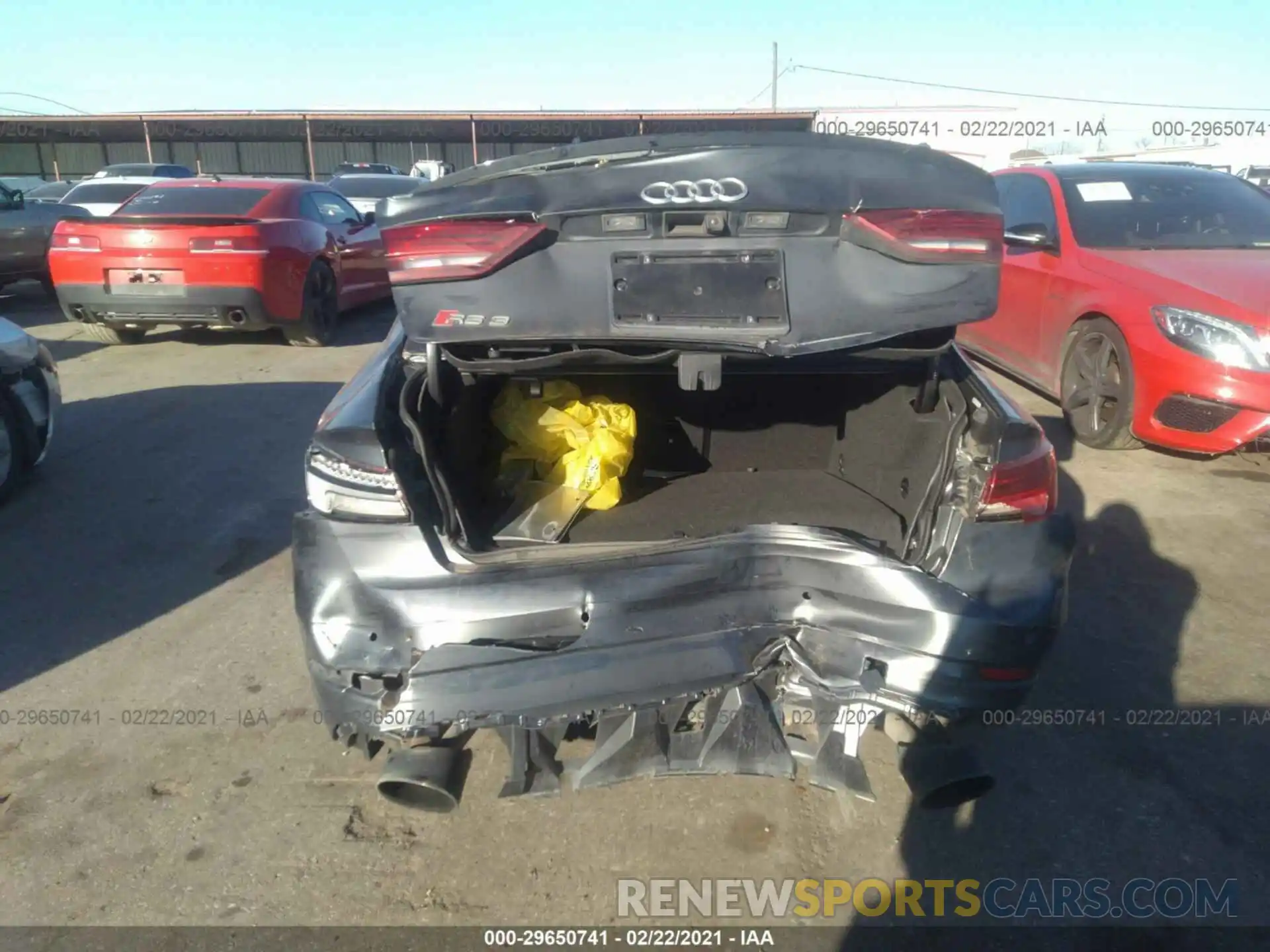 6 Photograph of a damaged car WUABWGFF8KA900043 AUDI RS 3 2019