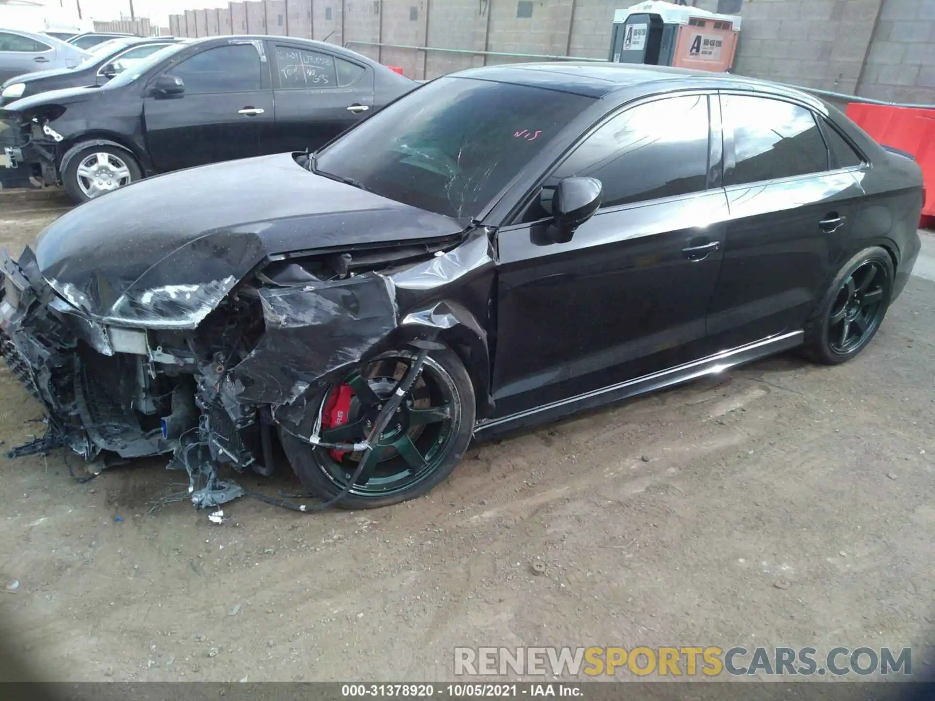 2 Photograph of a damaged car WUABWGFF9KA900293 AUDI RS 3 2019