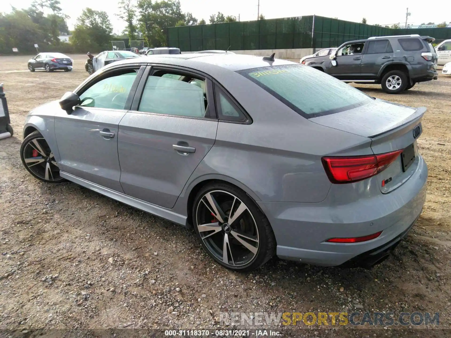 3 Фотография поврежденного автомобиля WUABWGFF5LA903046 AUDI RS 3 2020