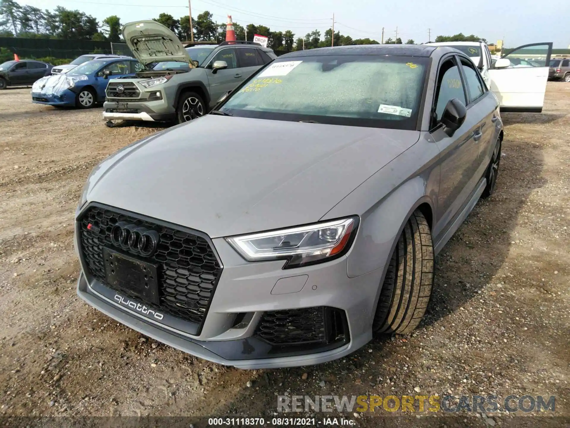 6 Фотография поврежденного автомобиля WUABWGFF5LA903046 AUDI RS 3 2020