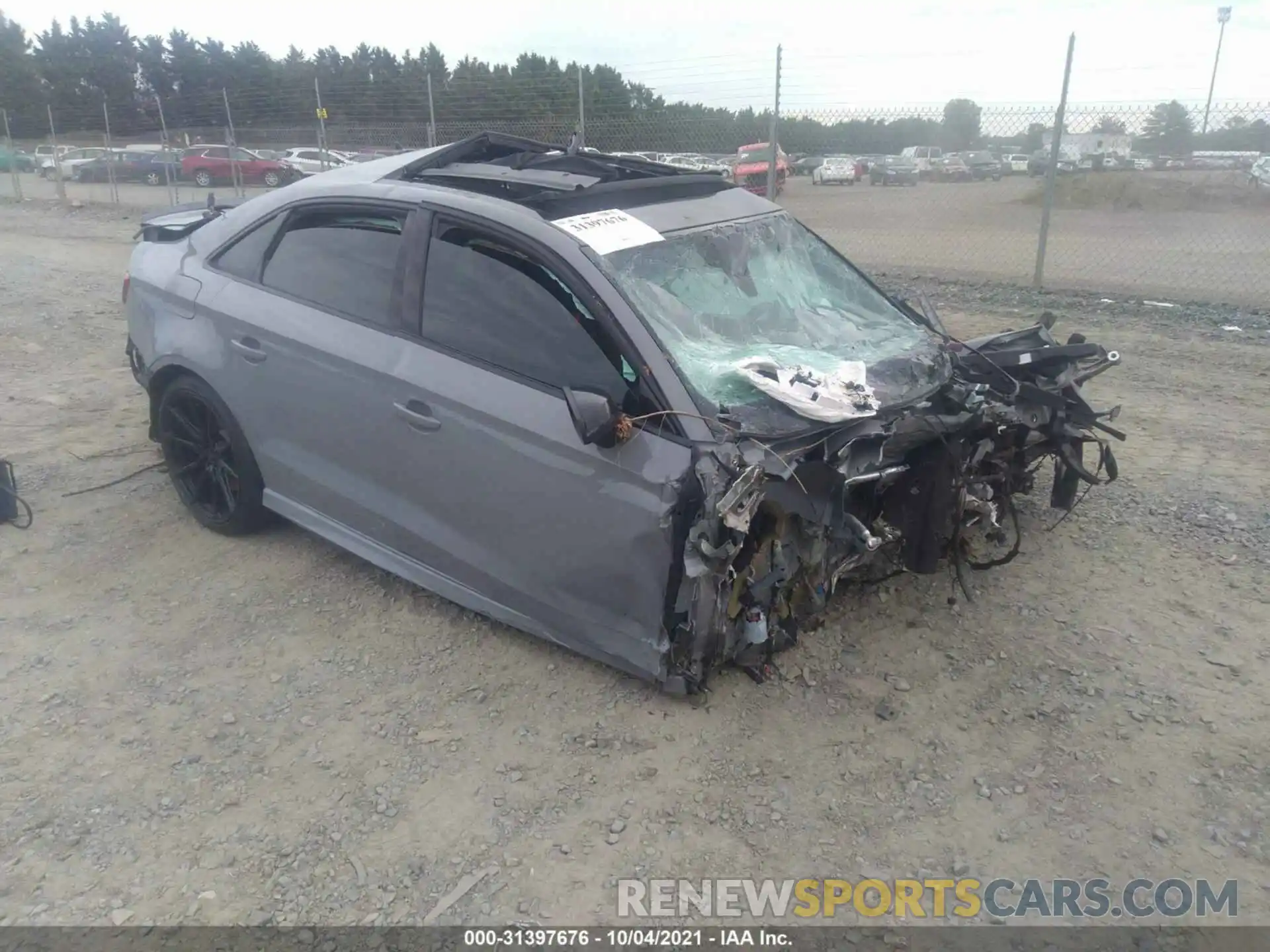 1 Photograph of a damaged car WUABWGFF9LA902546 AUDI RS 3 2020