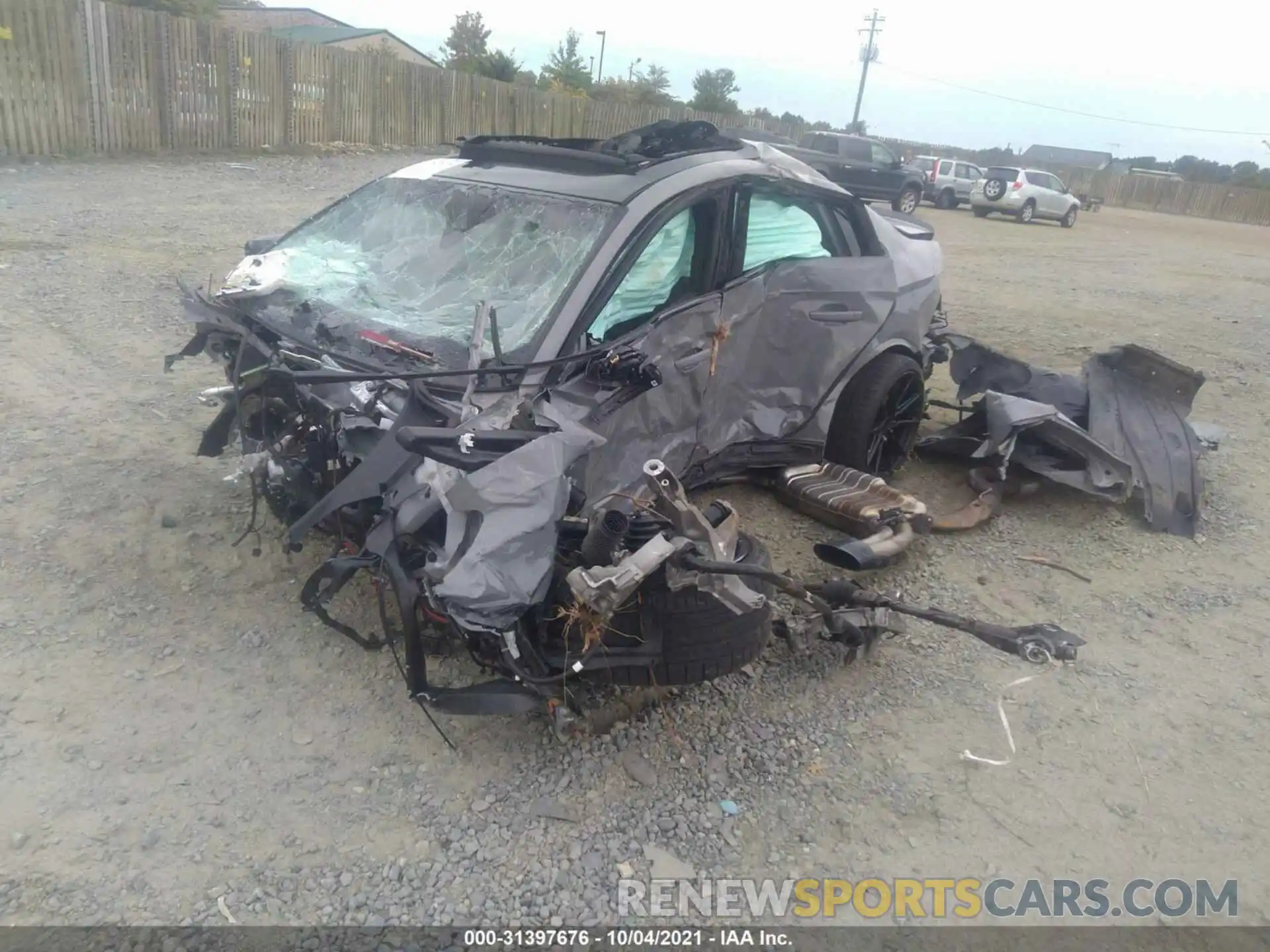 2 Photograph of a damaged car WUABWGFF9LA902546 AUDI RS 3 2020