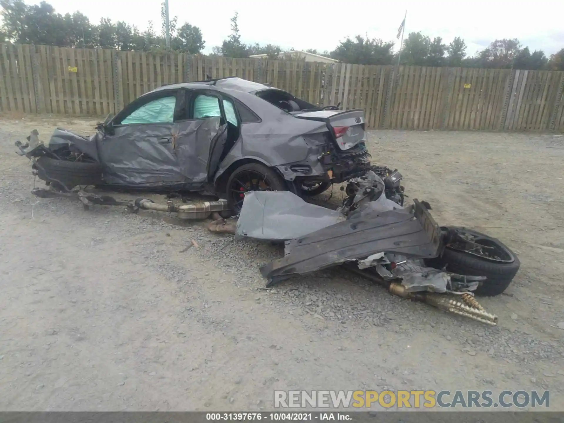 3 Photograph of a damaged car WUABWGFF9LA902546 AUDI RS 3 2020