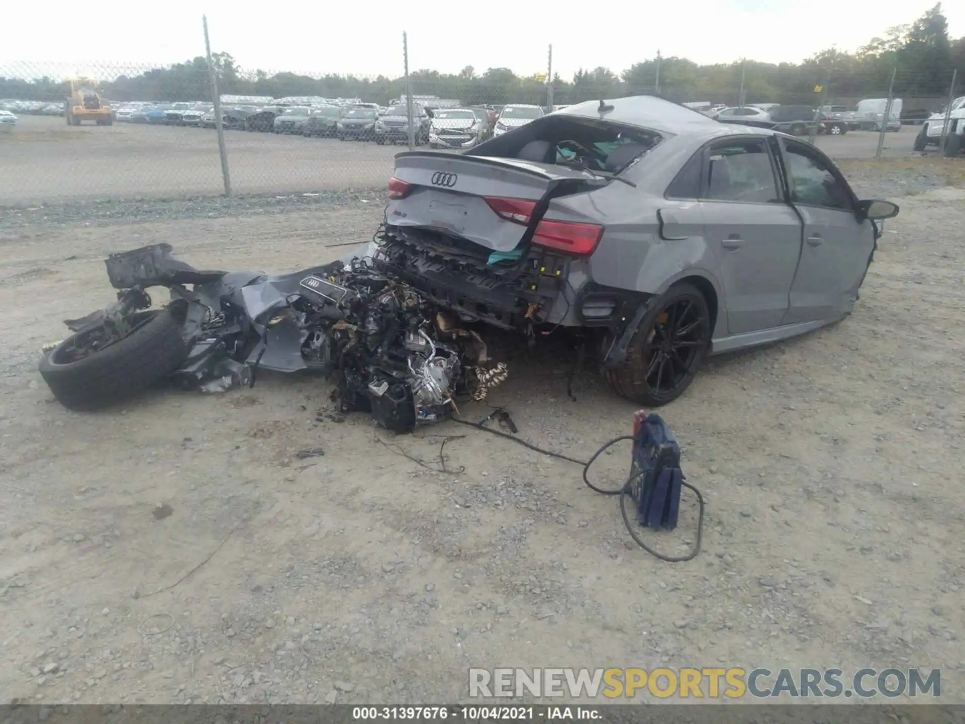 4 Photograph of a damaged car WUABWGFF9LA902546 AUDI RS 3 2020