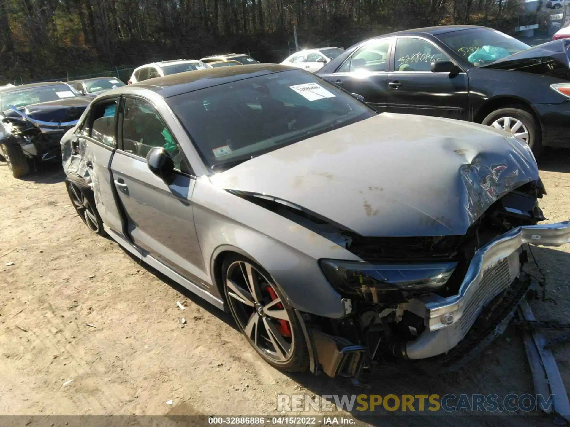 1 Photograph of a damaged car WUABWGFFXLA902541 AUDI RS 3 2020