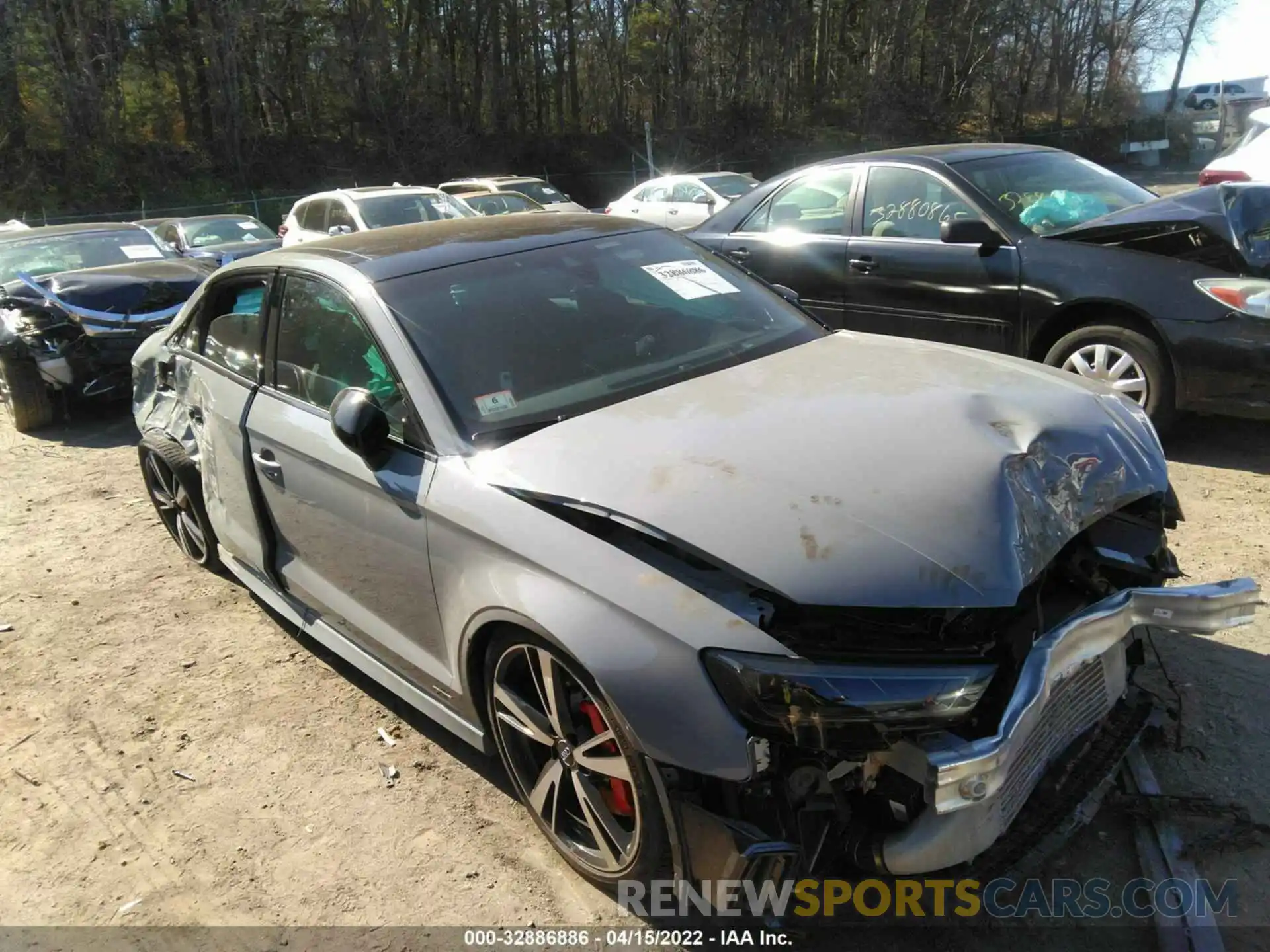 6 Photograph of a damaged car WUABWGFFXLA902541 AUDI RS 3 2020