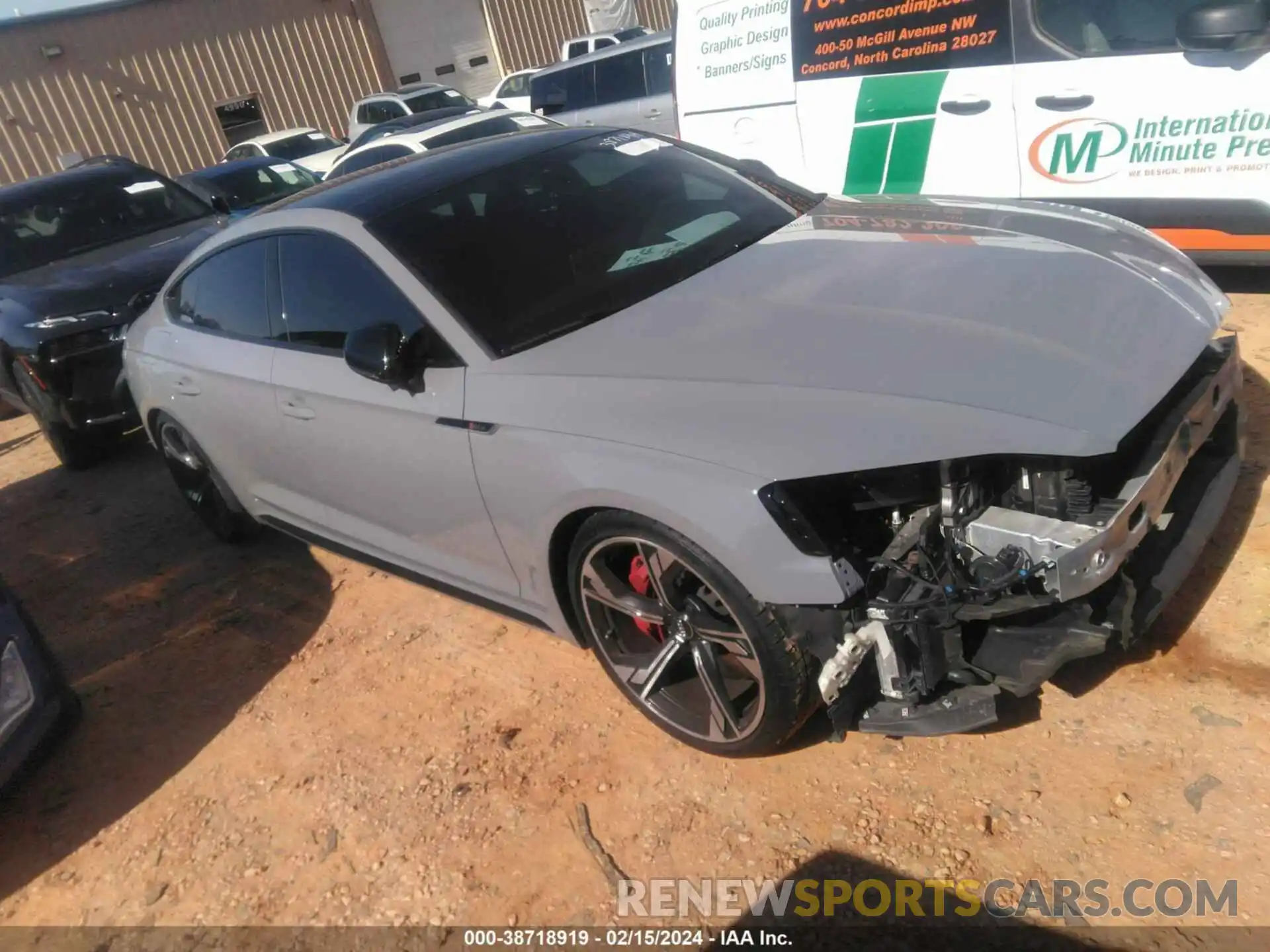 1 Photograph of a damaged car WUABWCF5XKA900268 AUDI RS 5 2019