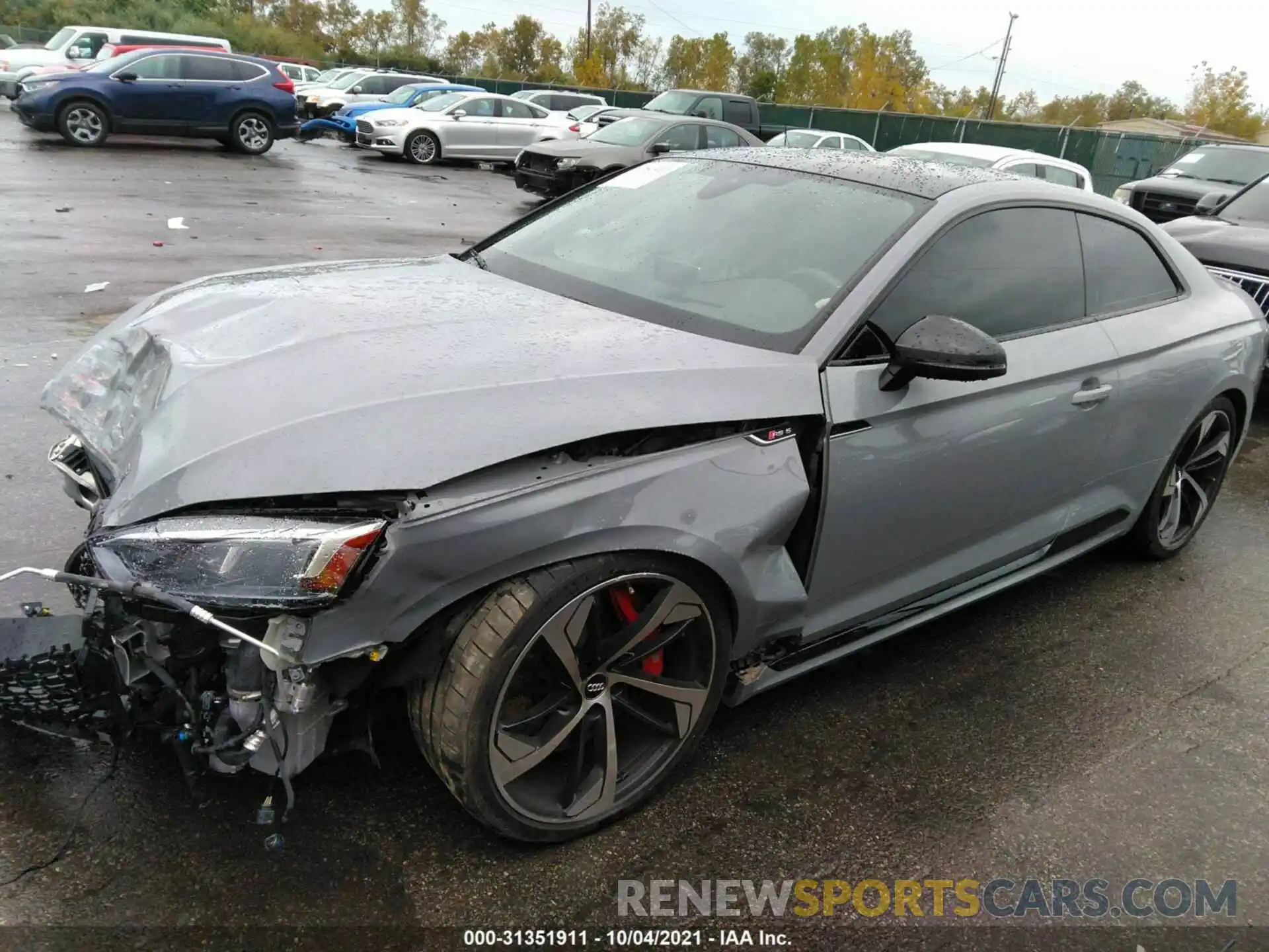 2 Photograph of a damaged car WUAPWAF51KA903439 AUDI RS 5 COUPE 2019