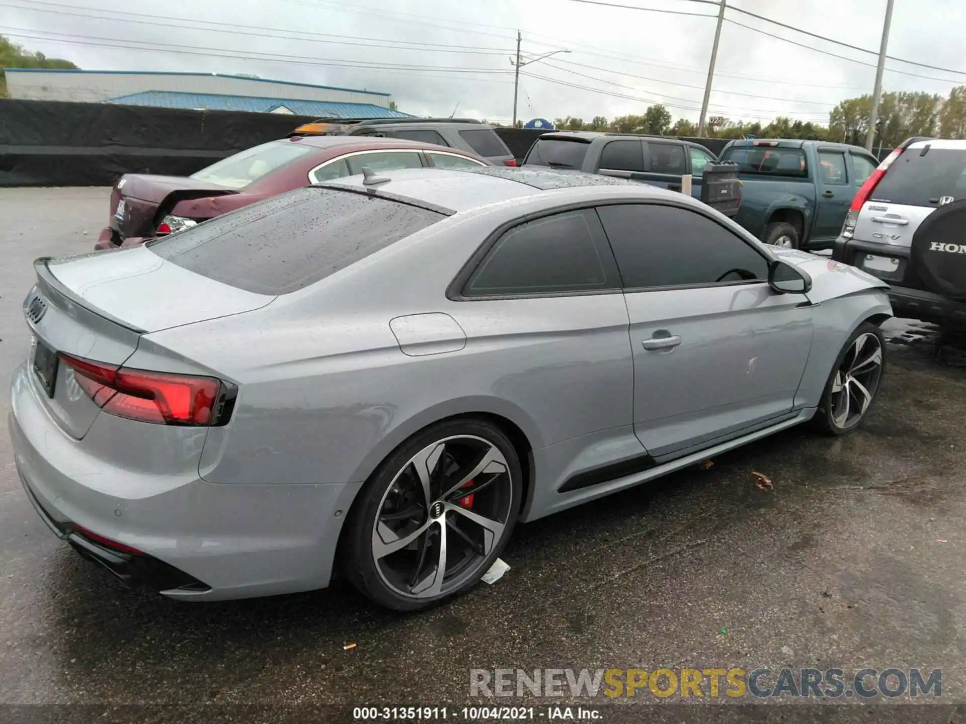 4 Фотография поврежденного автомобиля WUAPWAF51KA903439 AUDI RS 5 COUPE 2019