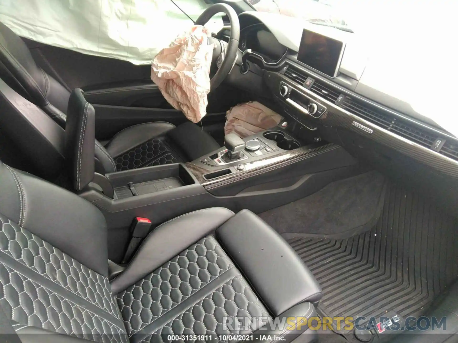 5 Photograph of a damaged car WUAPWAF51KA903439 AUDI RS 5 COUPE 2019