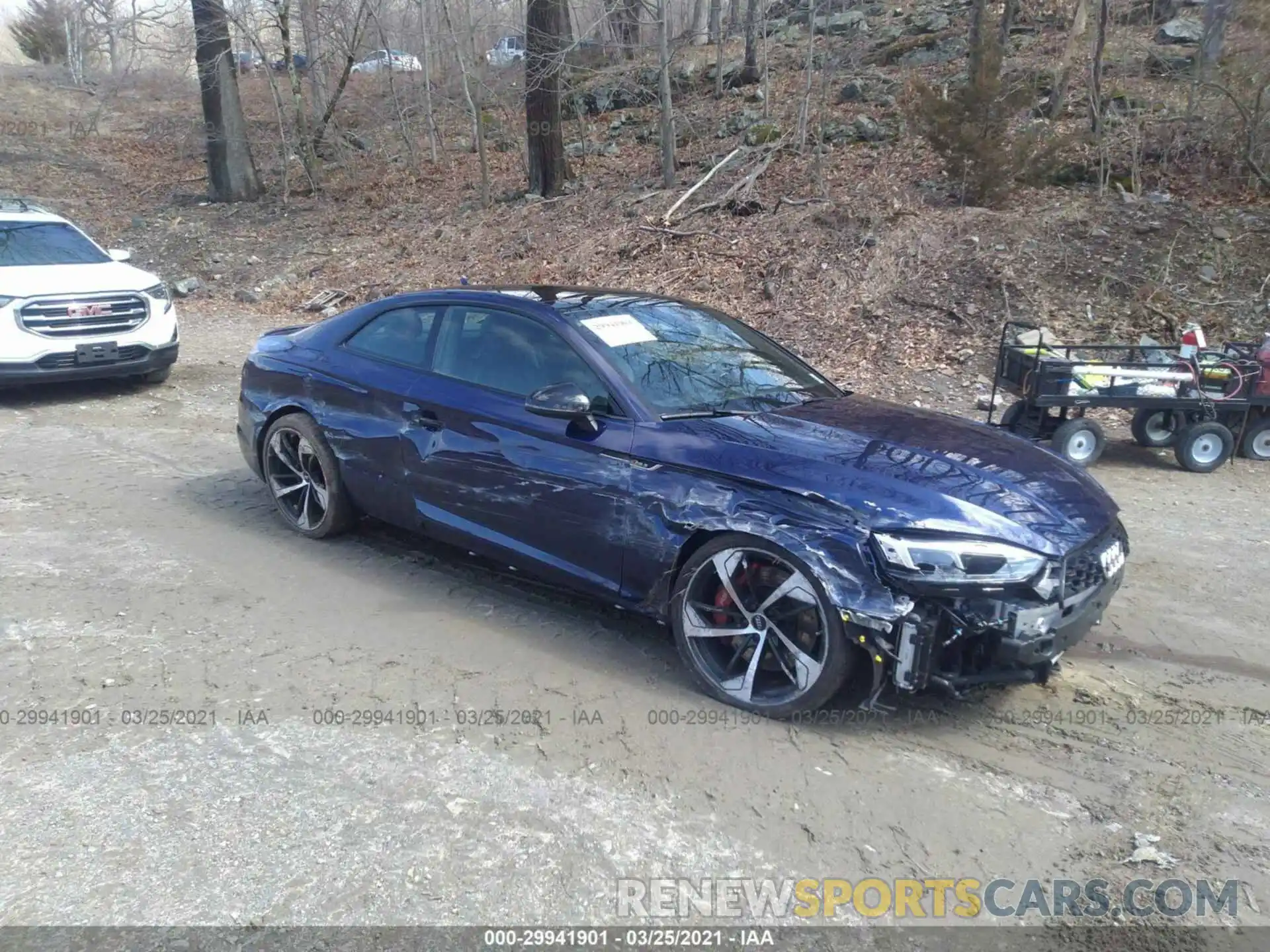 1 Photograph of a damaged car WUAPWAF51KA907541 AUDI RS 5 COUPE 2019