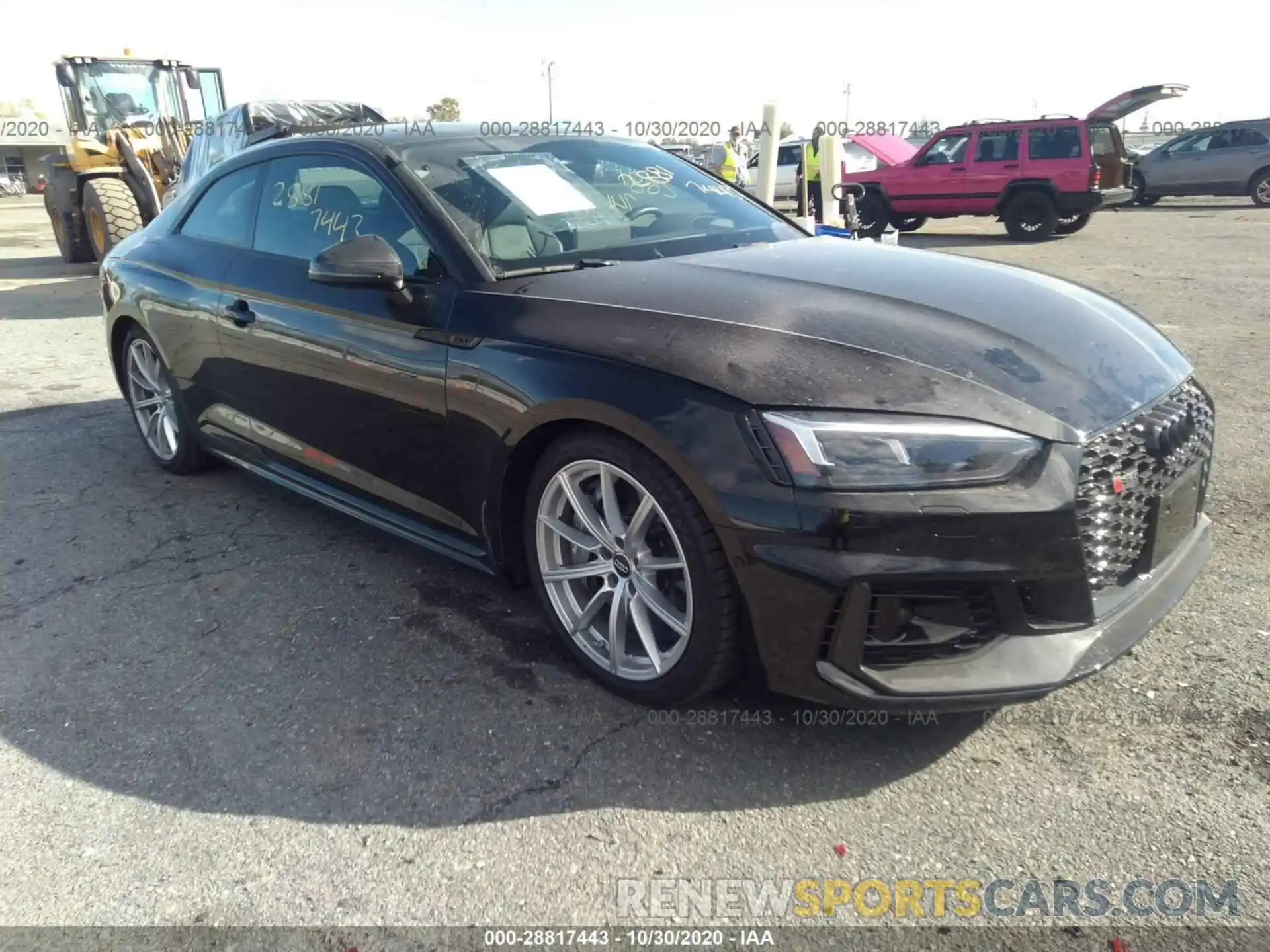 1 Photograph of a damaged car WUAPWAF55KA903945 AUDI RS 5 COUPE 2019