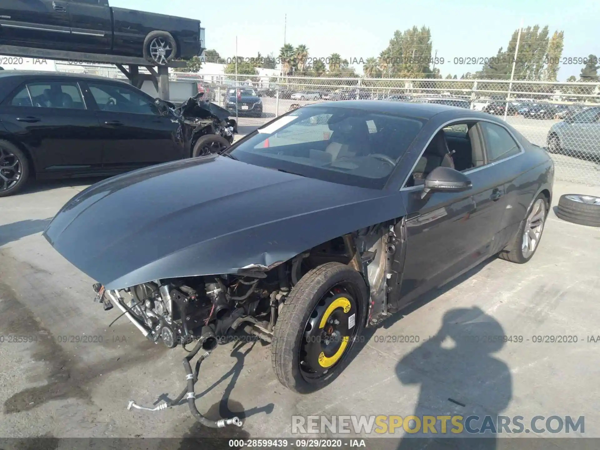 2 Photograph of a damaged car WUAPWAF56KA902299 AUDI RS 5 COUPE 2019