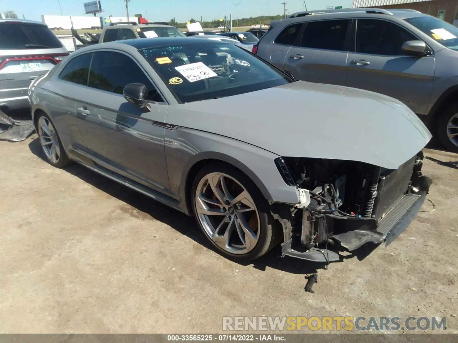 1 Photograph of a damaged car WUAPWAF59KA902779 AUDI RS 5 COUPE 2019