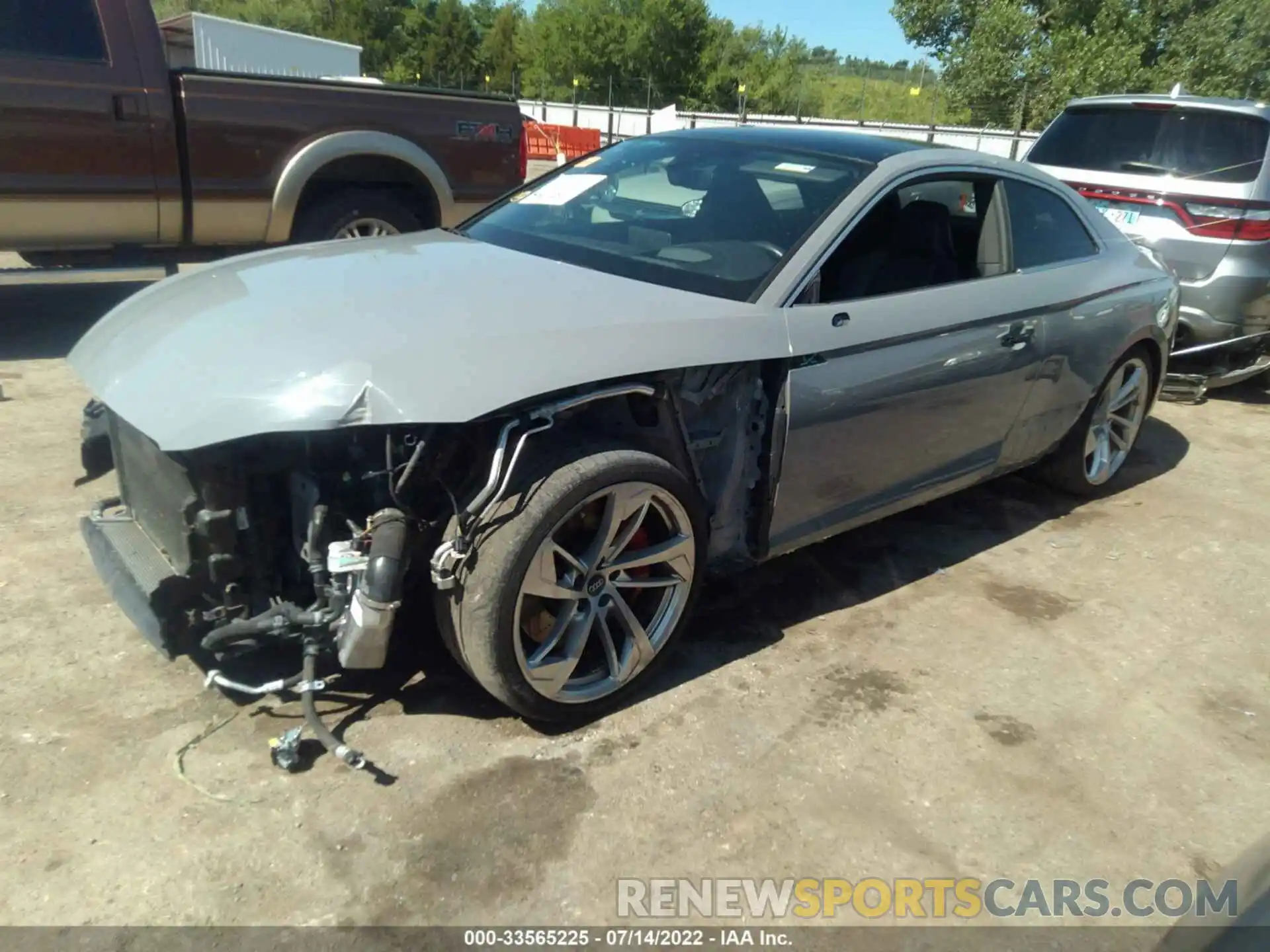 2 Photograph of a damaged car WUAPWAF59KA902779 AUDI RS 5 COUPE 2019