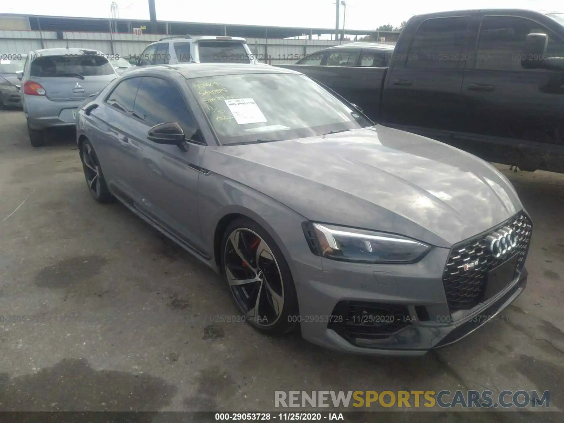 1 Photograph of a damaged car WUAPWAF5XKA903018 AUDI RS 5 COUPE 2019