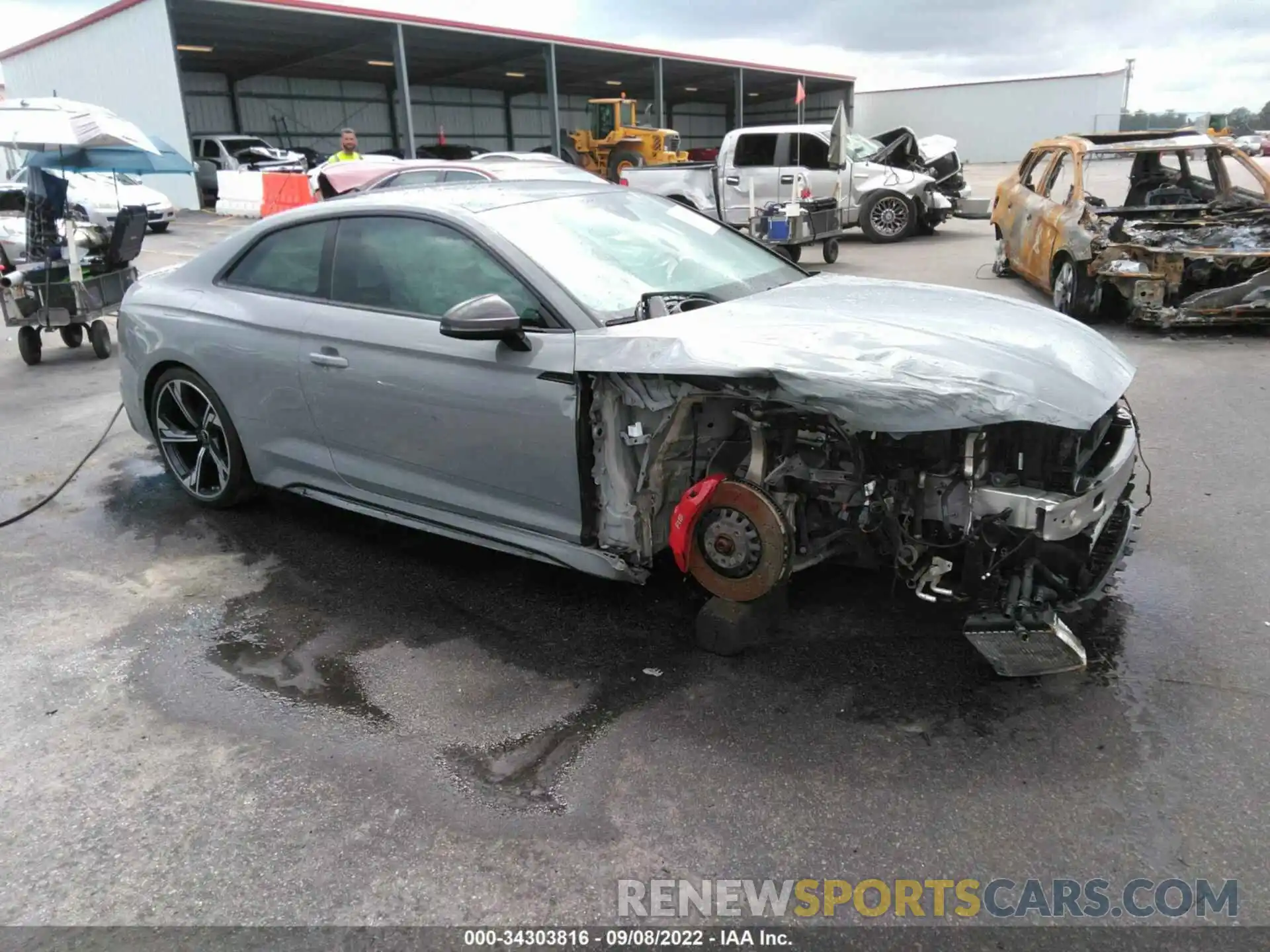 1 Photograph of a damaged car WUANWAF57MA902435 AUDI RS 5 COUPE 2021