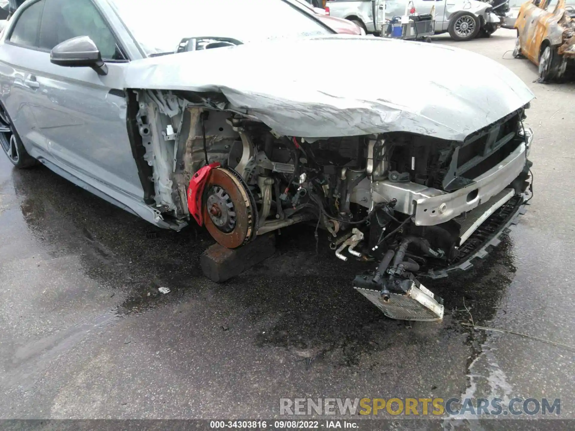 6 Photograph of a damaged car WUANWAF57MA902435 AUDI RS 5 COUPE 2021