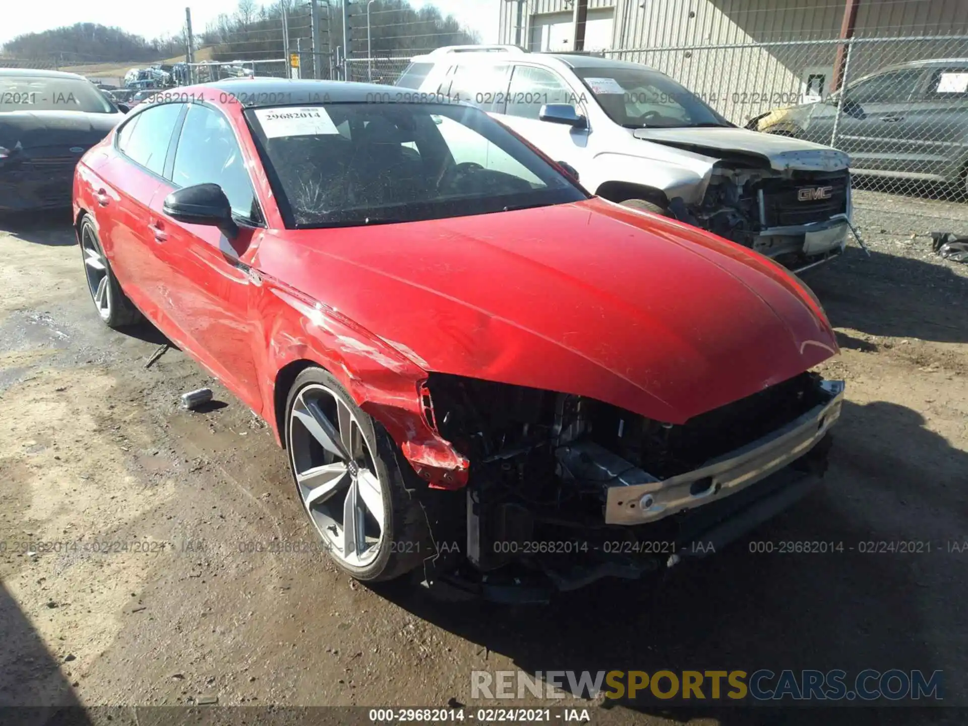 6 Photograph of a damaged car WUABWCF50KA900120 AUDI RS 5 SPORTBACK 2019