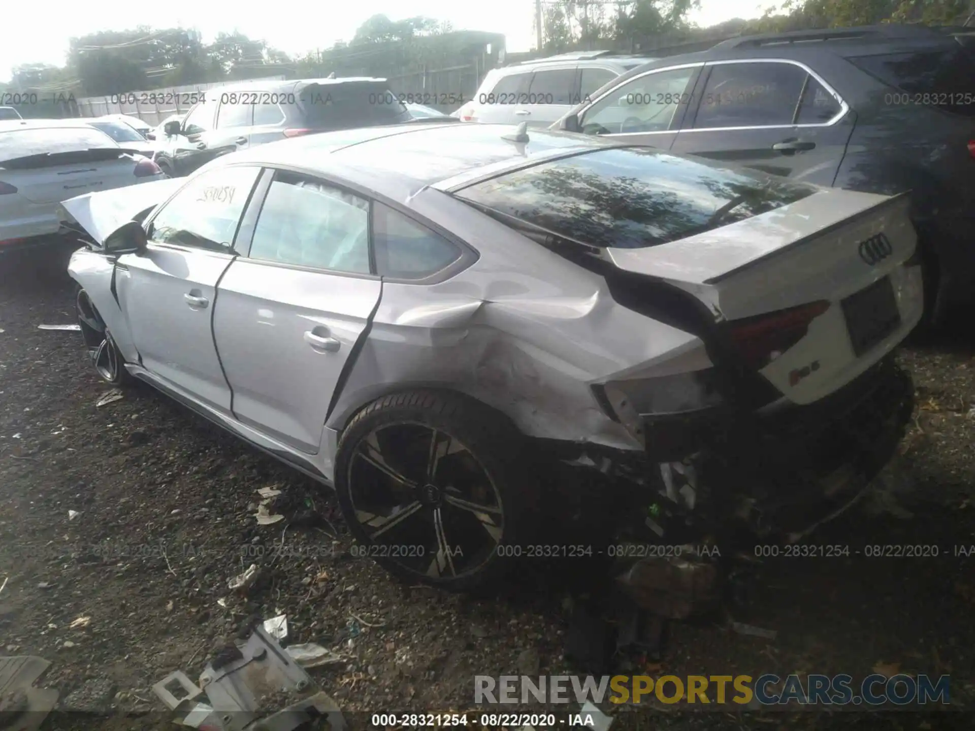 3 Photograph of a damaged car WUABWCF50KA904586 AUDI RS 5 SPORTBACK 2019