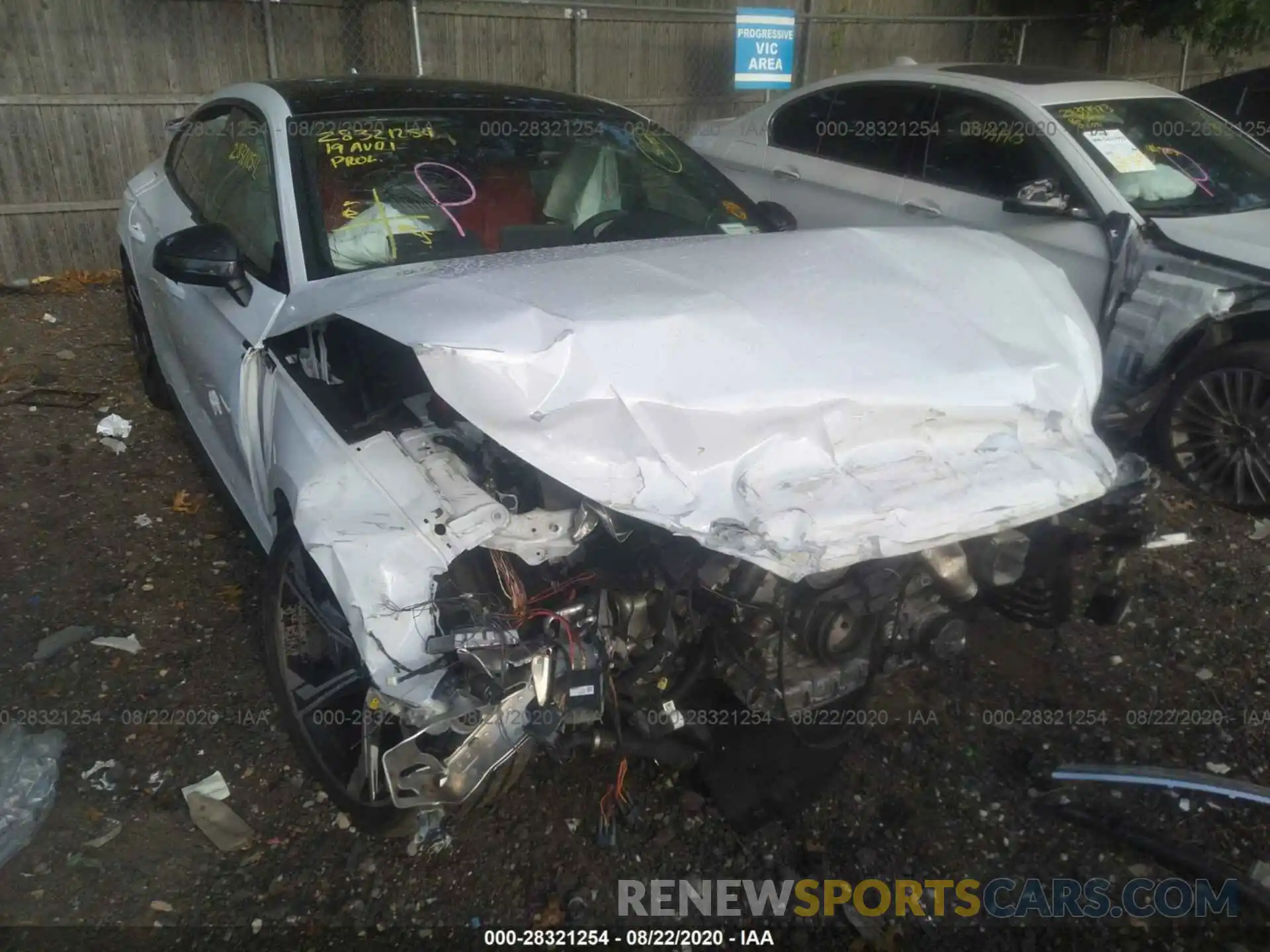 6 Photograph of a damaged car WUABWCF50KA904586 AUDI RS 5 SPORTBACK 2019