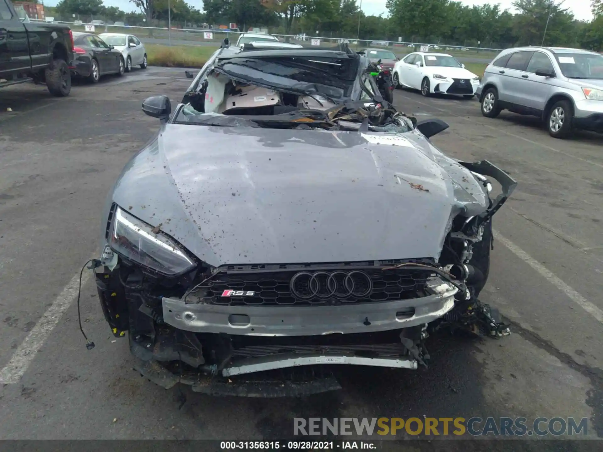 6 Photograph of a damaged car WUABWCF50KA907455 AUDI RS 5 SPORTBACK 2019