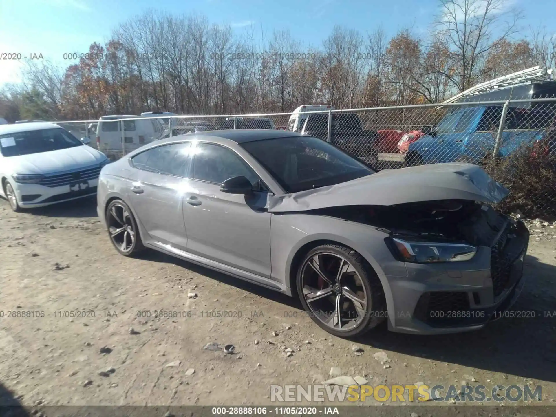 1 Photograph of a damaged car WUABWCF51KA907156 AUDI RS 5 SPORTBACK 2019