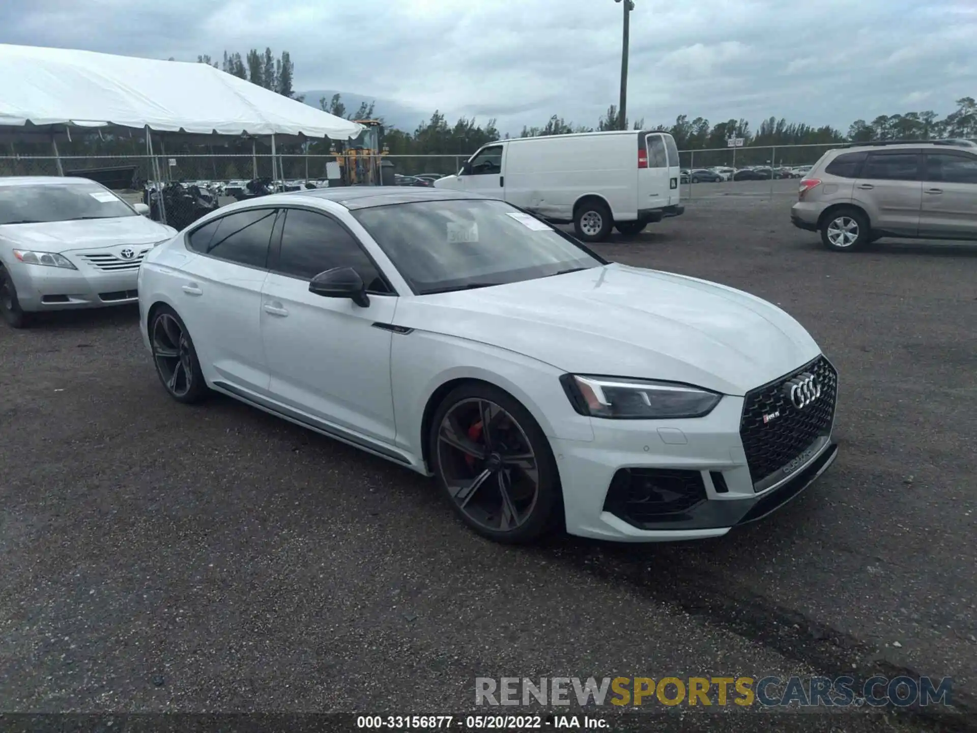 1 Photograph of a damaged car WUABWCF53KA900824 AUDI RS 5 SPORTBACK 2019