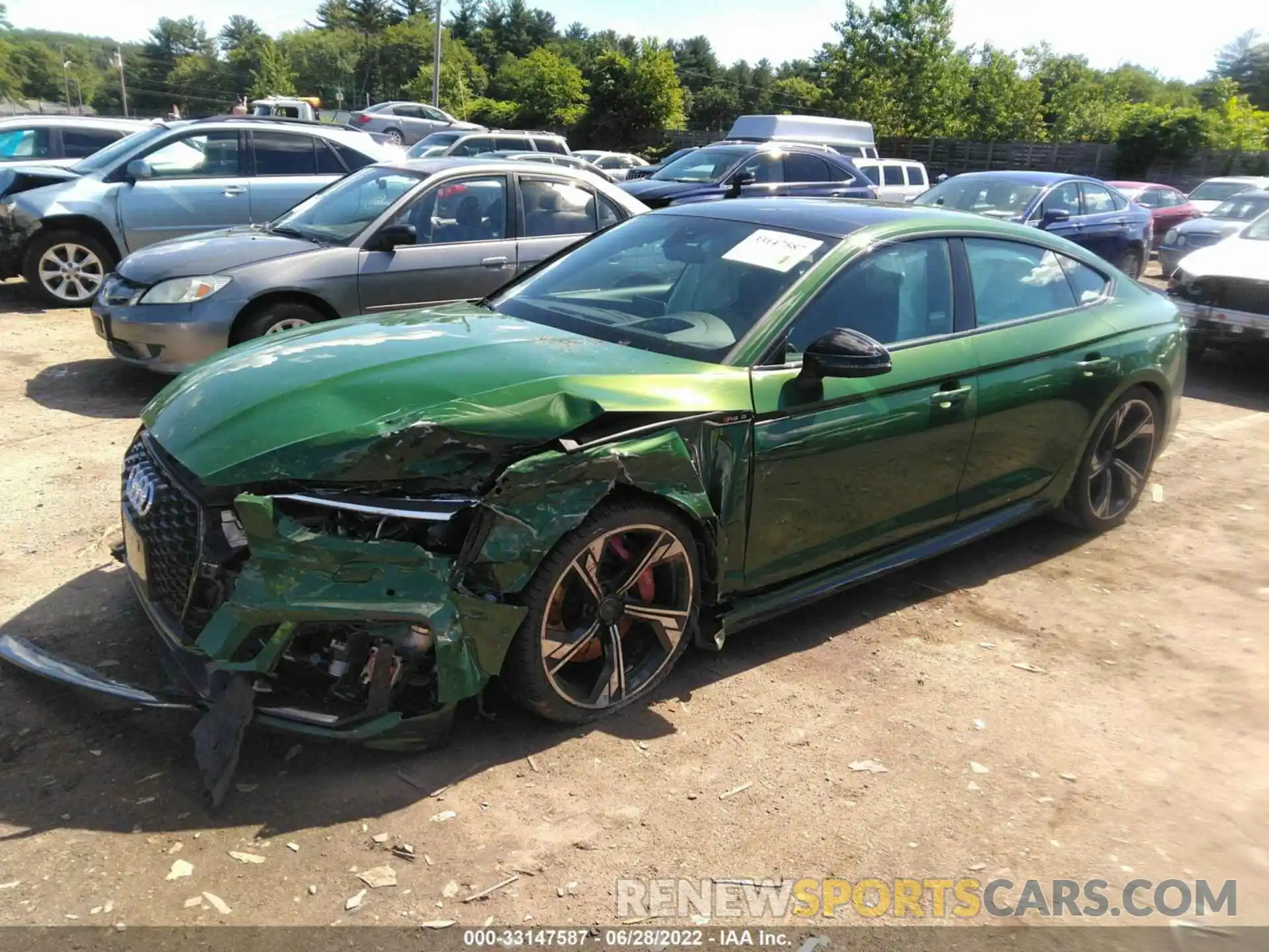 2 Photograph of a damaged car WUABWCF53KA902766 AUDI RS 5 SPORTBACK 2019