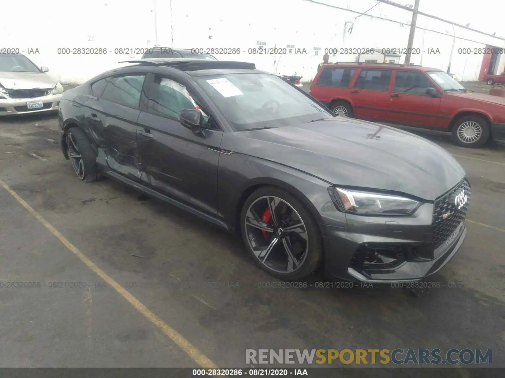 1 Photograph of a damaged car WUABWCF53KA903898 AUDI RS 5 SPORTBACK 2019