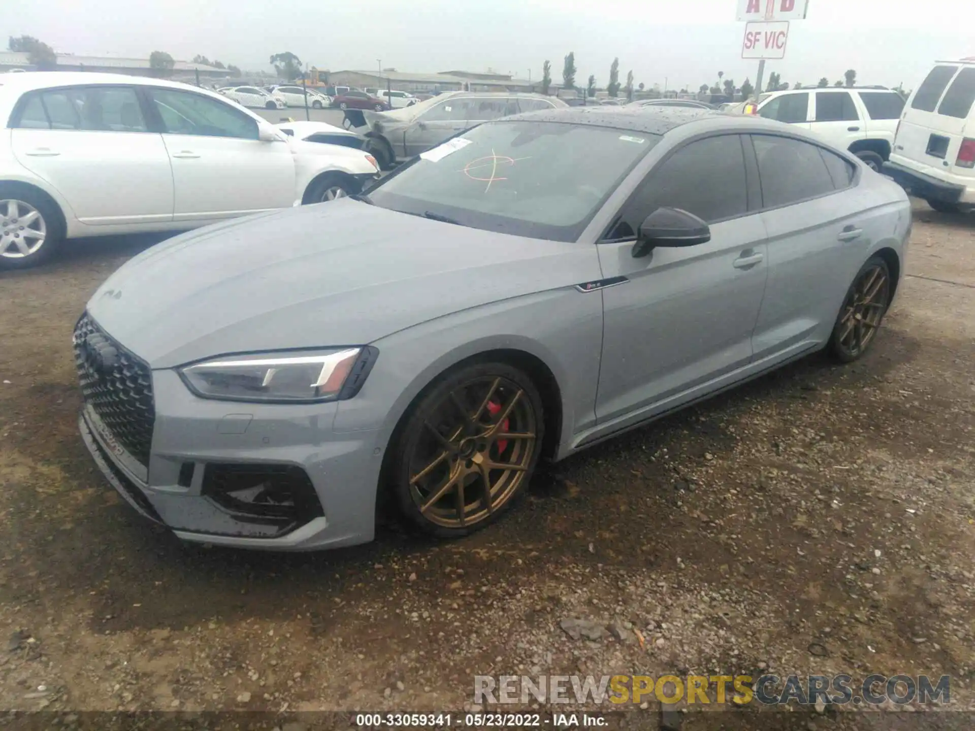 2 Photograph of a damaged car WUABWCF55KA901439 AUDI RS 5 SPORTBACK 2019