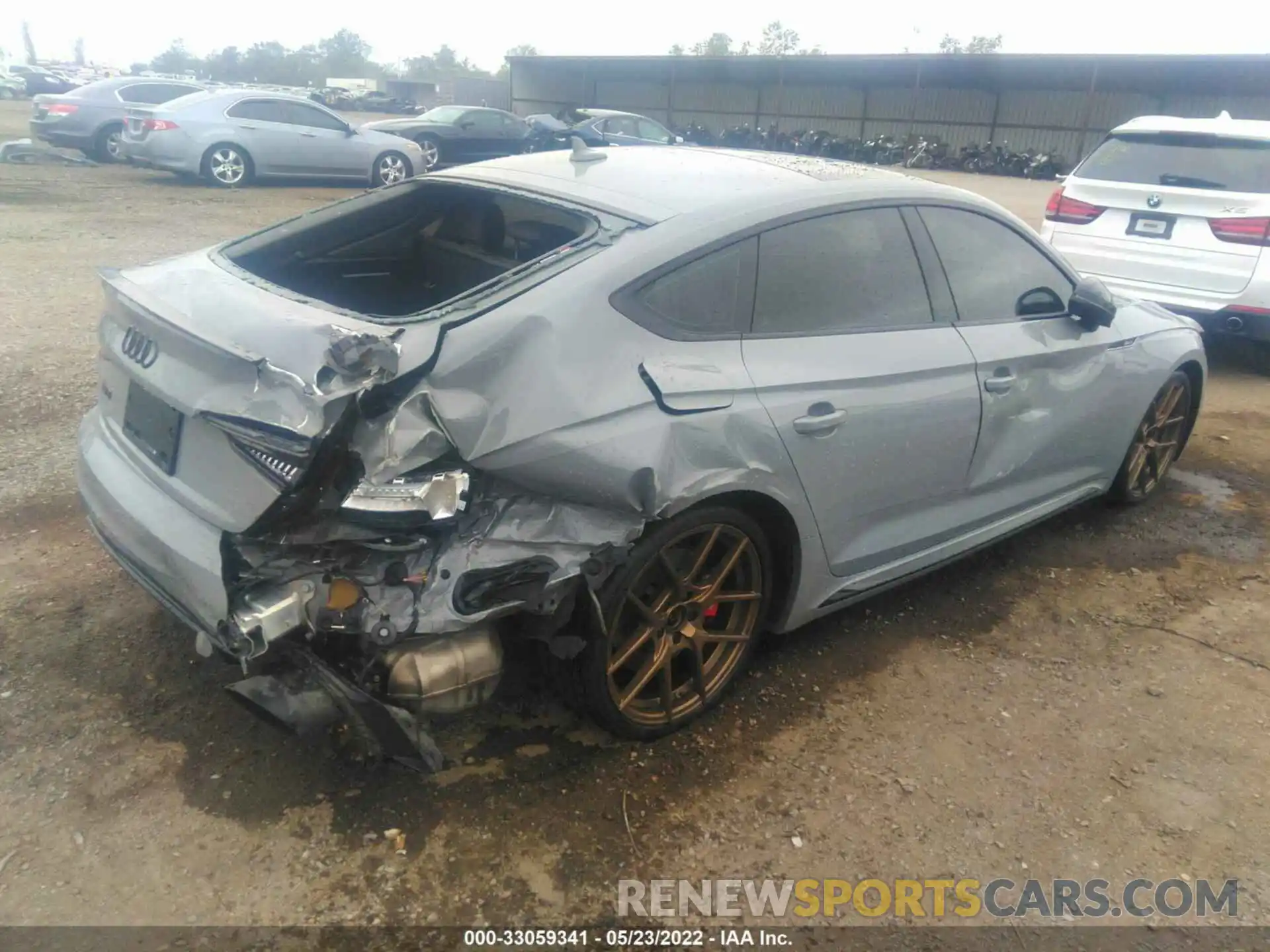 4 Photograph of a damaged car WUABWCF55KA901439 AUDI RS 5 SPORTBACK 2019