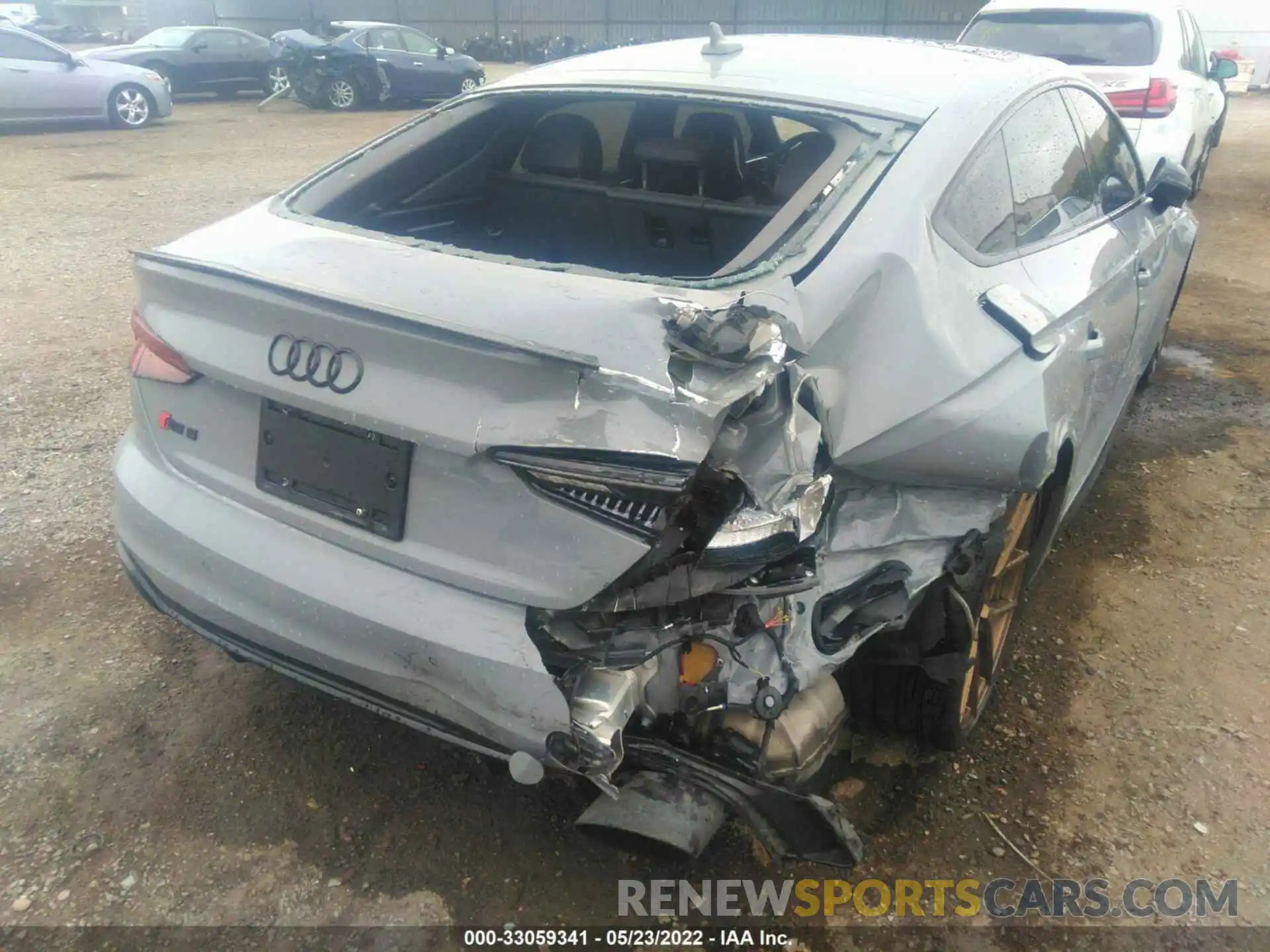 6 Photograph of a damaged car WUABWCF55KA901439 AUDI RS 5 SPORTBACK 2019