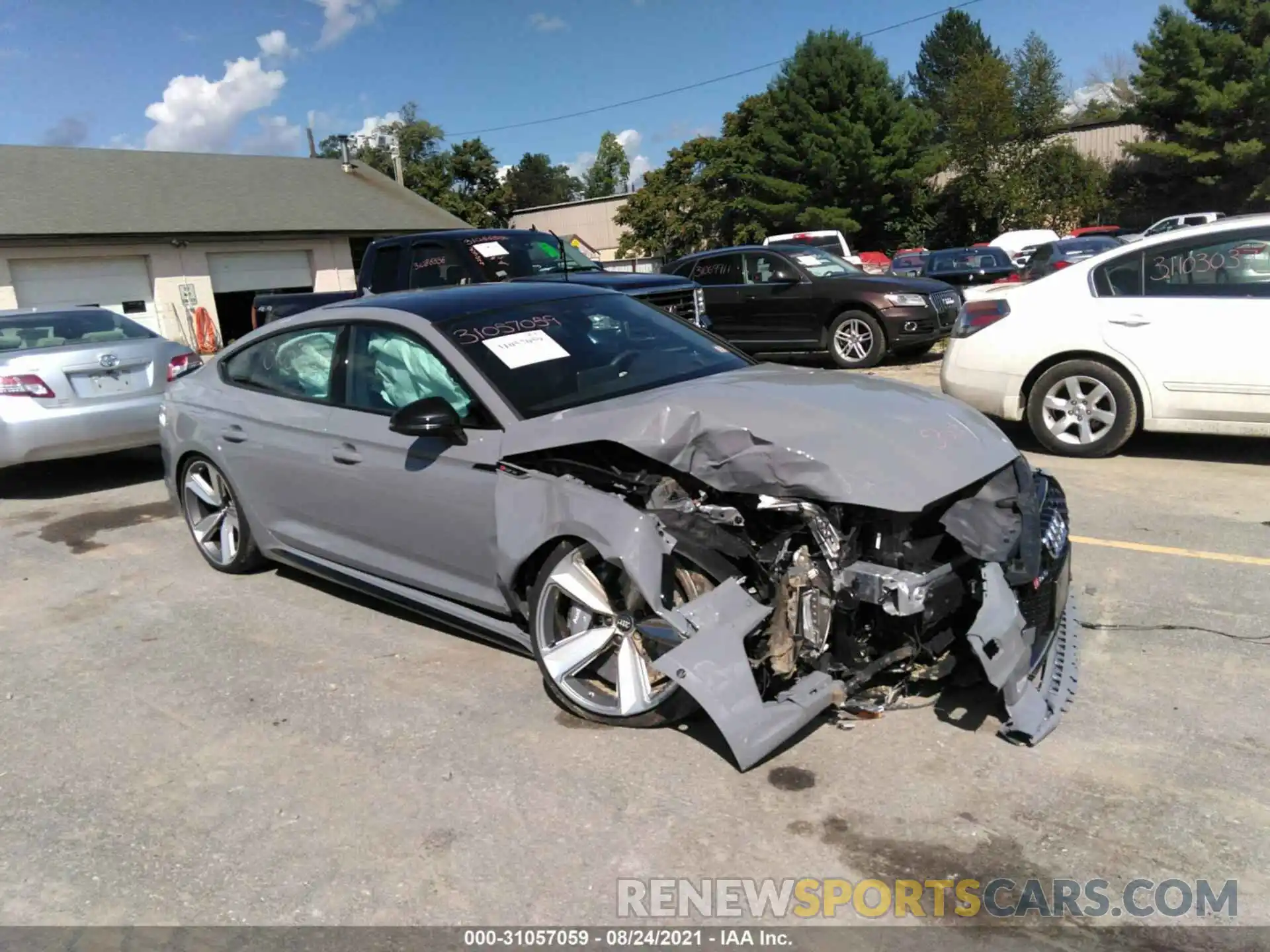 1 Photograph of a damaged car WUABWCF58KA900575 AUDI RS 5 SPORTBACK 2019