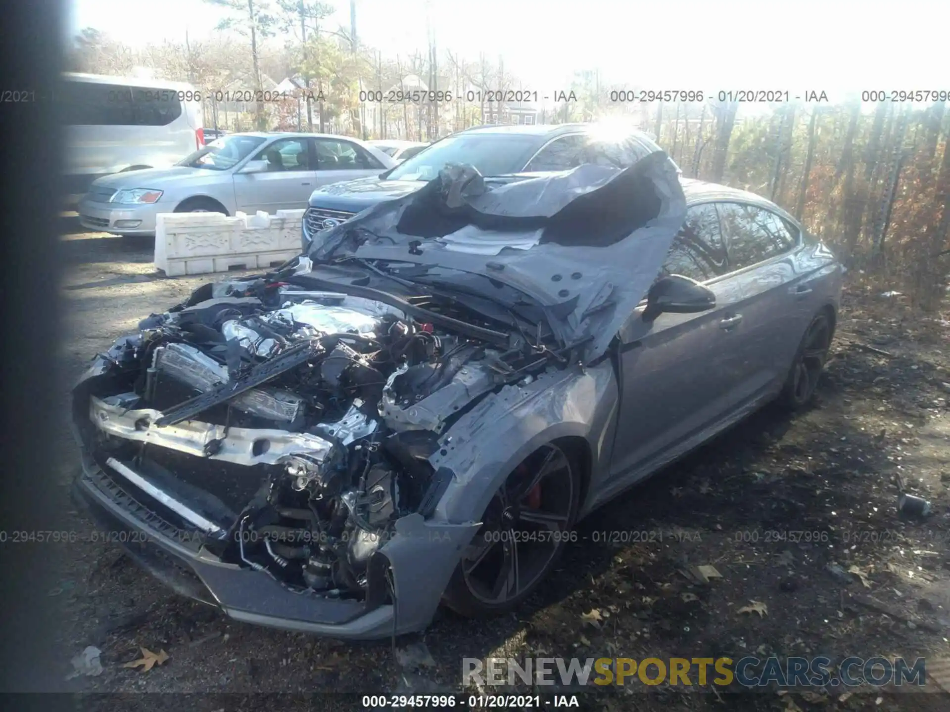 2 Photograph of a damaged car WUABWCF59KA901332 AUDI RS 5 SPORTBACK 2019