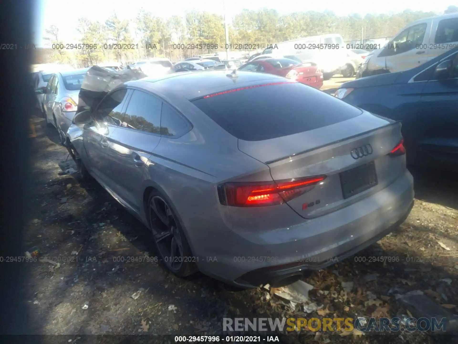 3 Photograph of a damaged car WUABWCF59KA901332 AUDI RS 5 SPORTBACK 2019