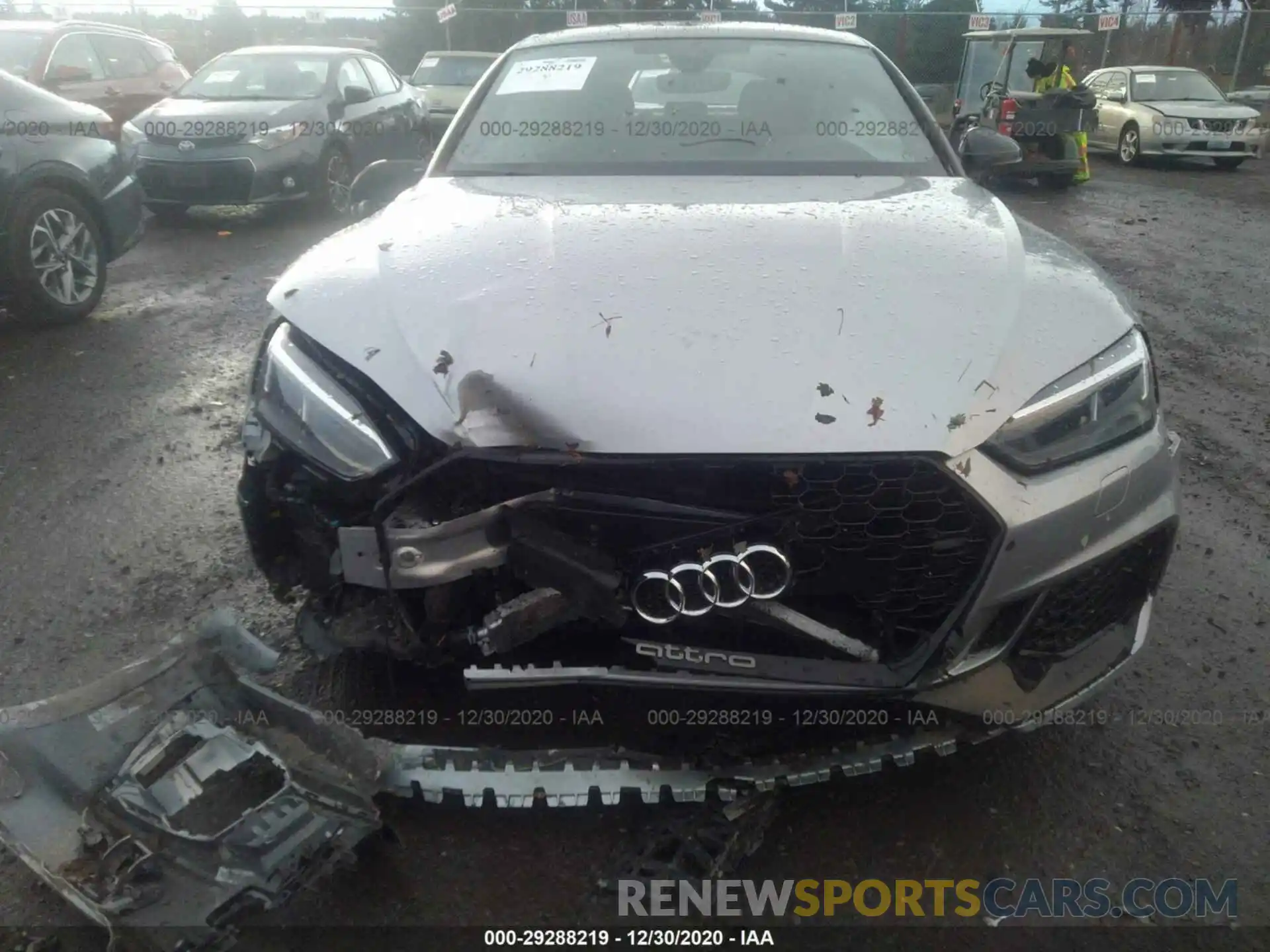 6 Photograph of a damaged car WUABWCF5XKA907530 AUDI RS 5 SPORTBACK 2019