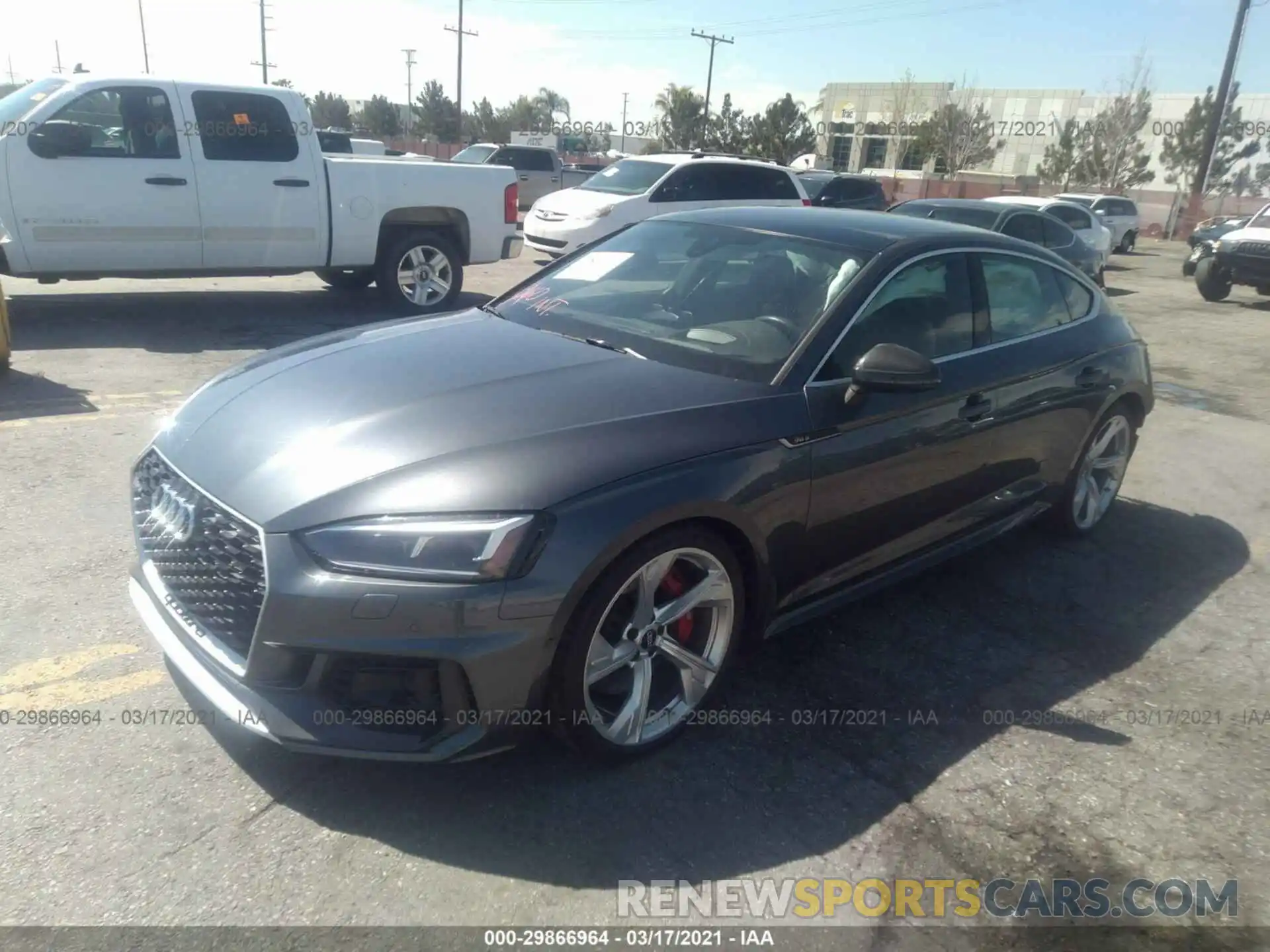 2 Photograph of a damaged car WUABWDF50KA902648 AUDI RS 5 SPORTBACK 2019