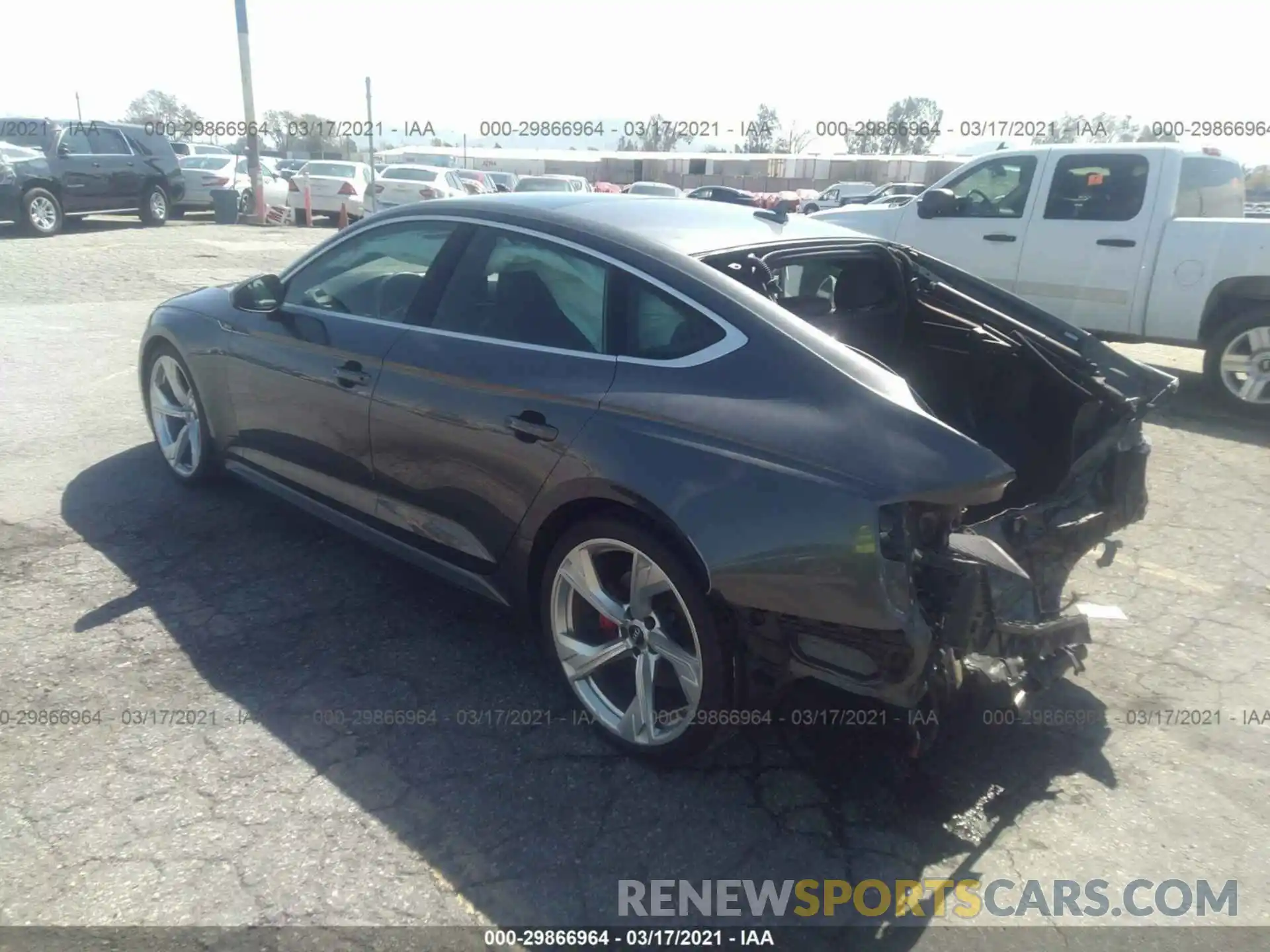 3 Photograph of a damaged car WUABWDF50KA902648 AUDI RS 5 SPORTBACK 2019