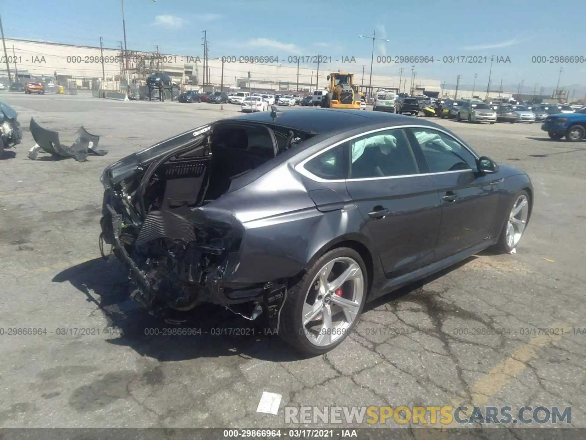 4 Photograph of a damaged car WUABWDF50KA902648 AUDI RS 5 SPORTBACK 2019