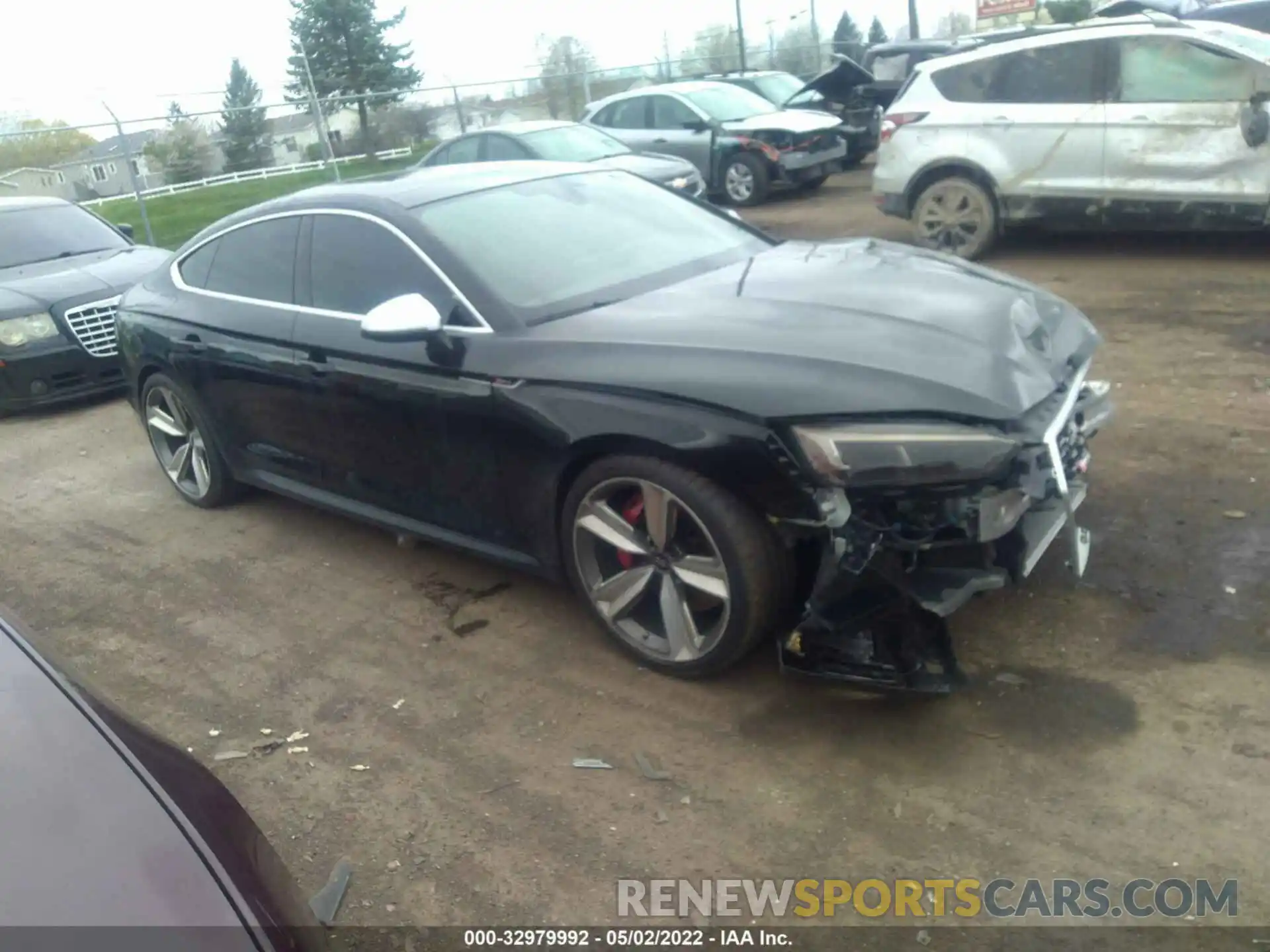 1 Photograph of a damaged car WUACWCF57KA901124 AUDI RS 5 SPORTBACK 2019