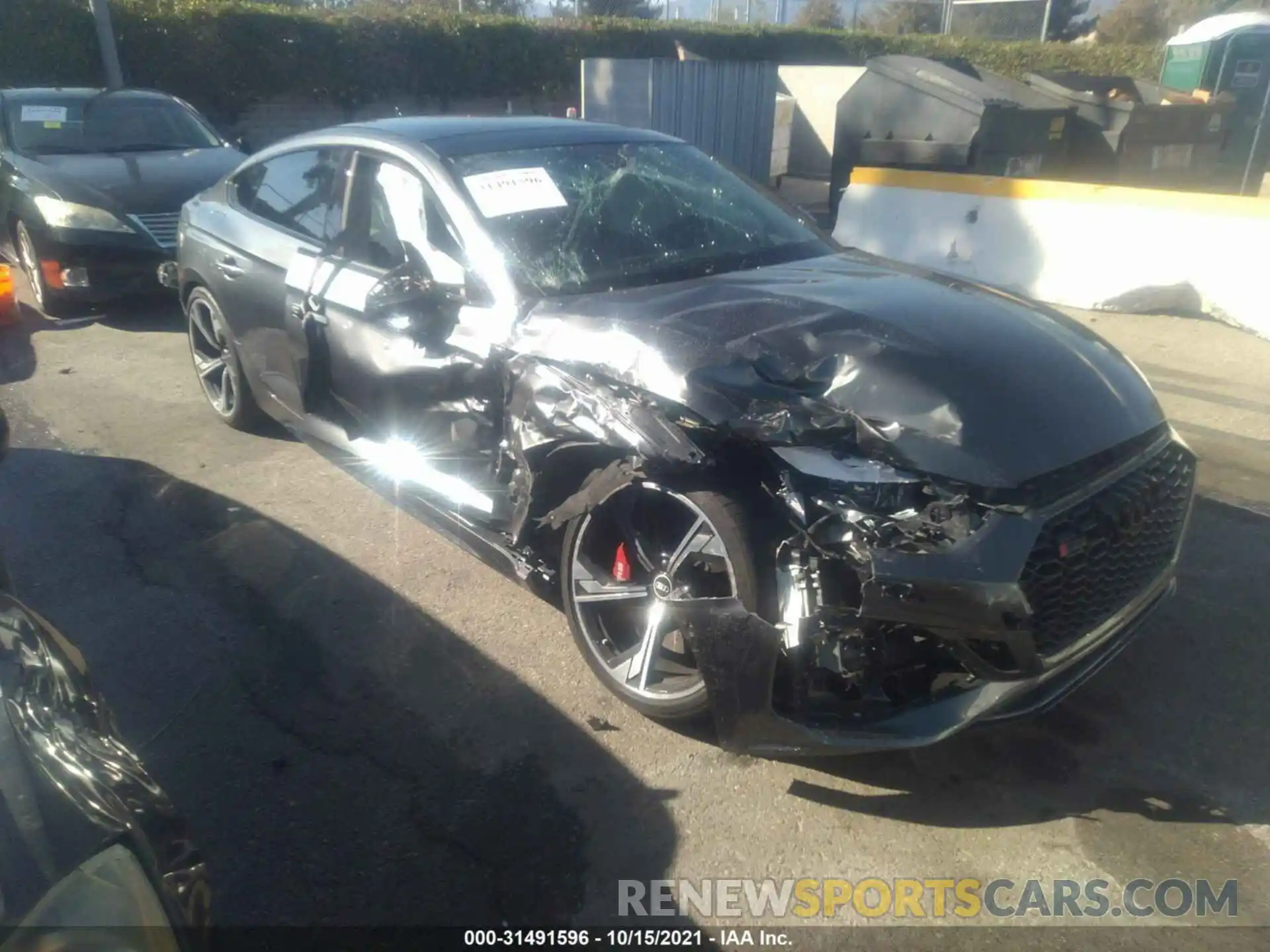 1 Photograph of a damaged car WUAAWCF52MA903549 AUDI RS 5 SPORTBACK 2021