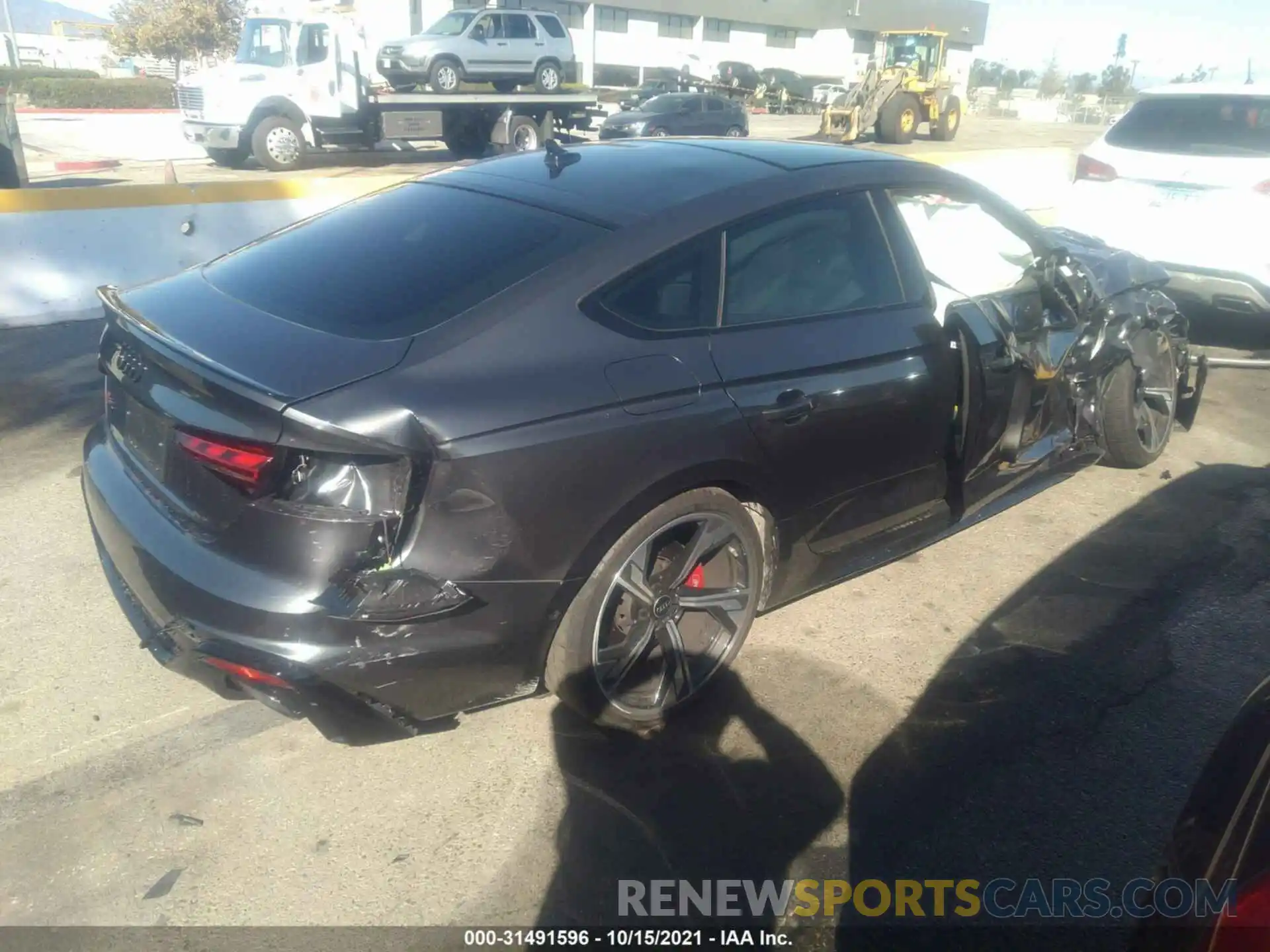 4 Photograph of a damaged car WUAAWCF52MA903549 AUDI RS 5 SPORTBACK 2021