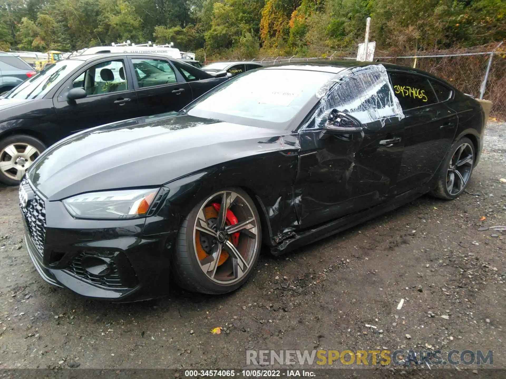 2 Photograph of a damaged car WUAAWCF54MA902550 AUDI RS 5 SPORTBACK 2021