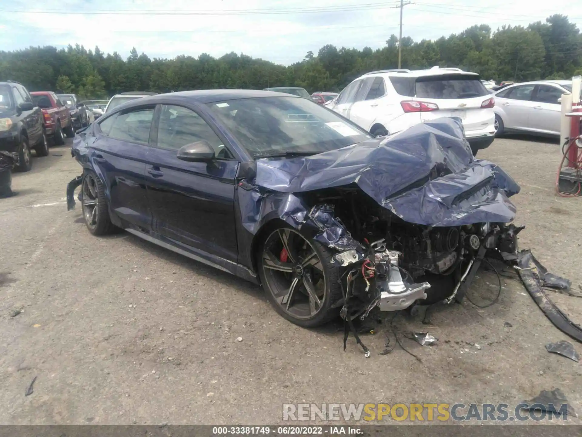 1 Photograph of a damaged car WUAAWCF59MA902723 AUDI RS 5 SPORTBACK 2021