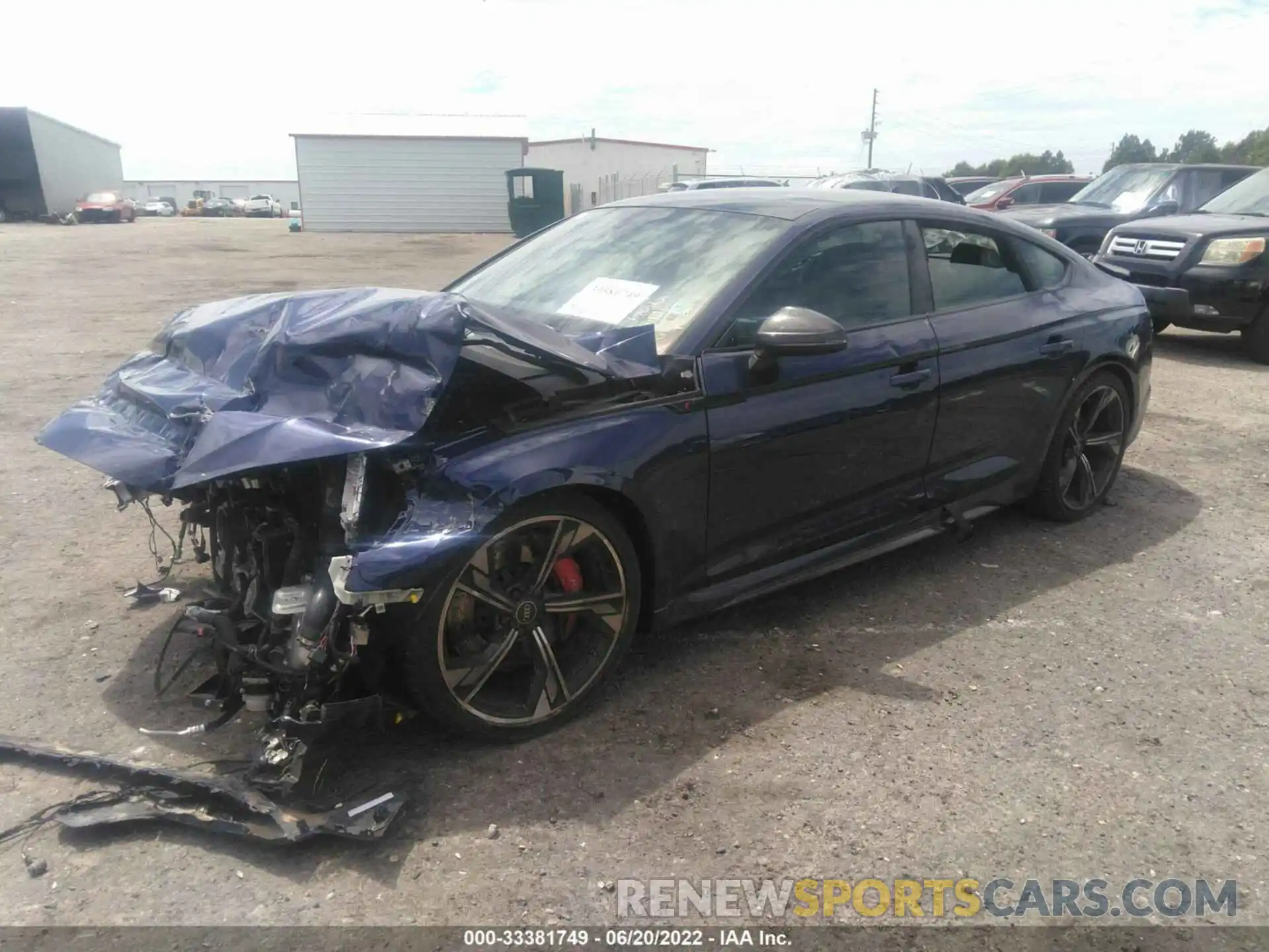 2 Photograph of a damaged car WUAAWCF59MA902723 AUDI RS 5 SPORTBACK 2021